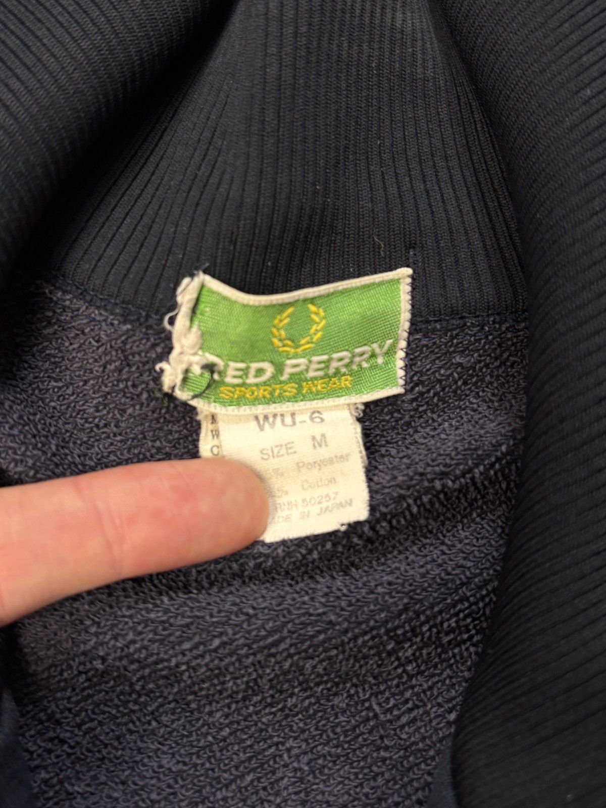 Fred Perry × Vintage Vintage Fred Perry Track Suit Top Made in Japan Sport Turtle Size US S / EU 44-46 / 1 - 5 Thumbnail