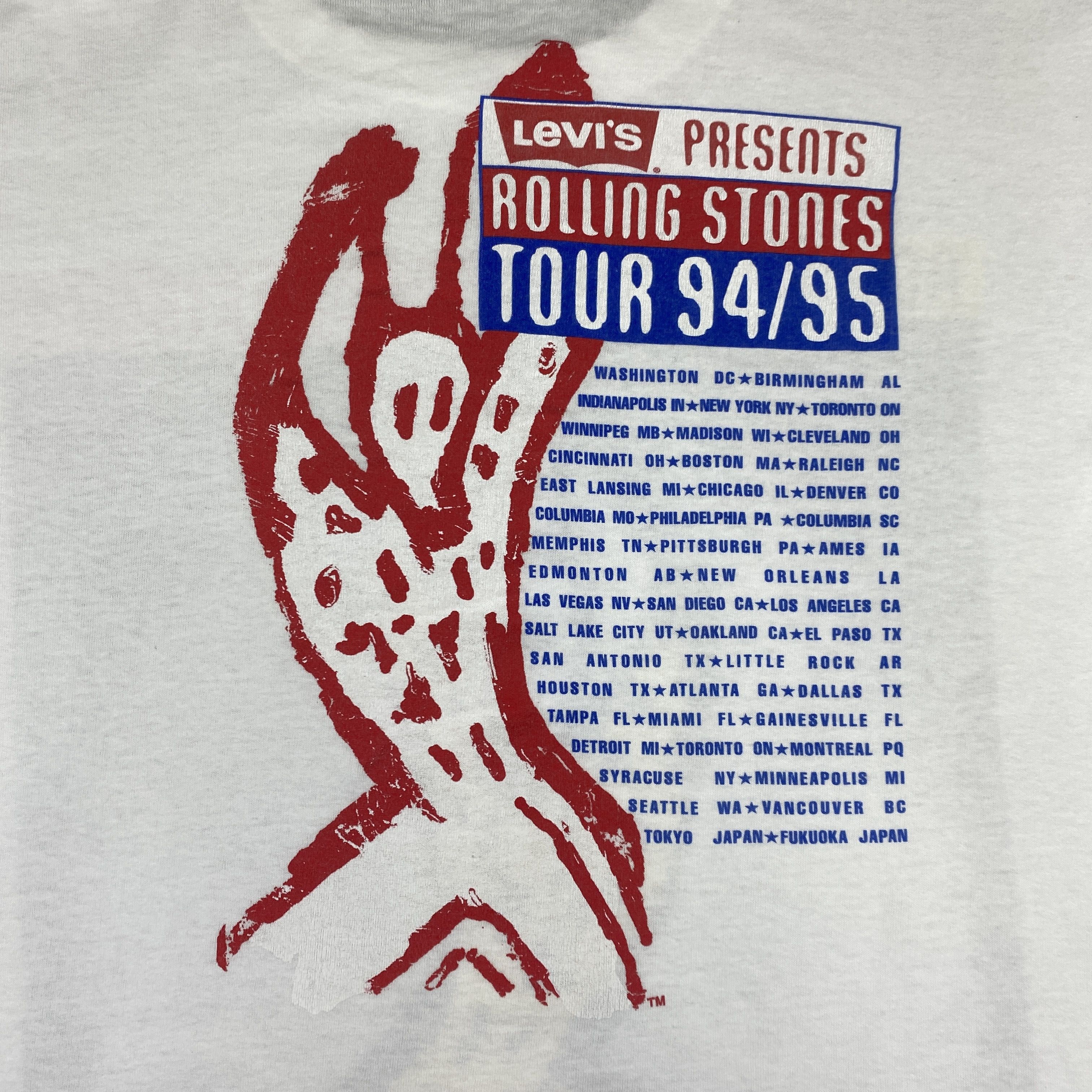 The Rolling Stones Vintage Voodoo Lounge The Rolling Stones t-shirt - L064 Size US L / EU 52-54 / 3 - 8 Thumbnail