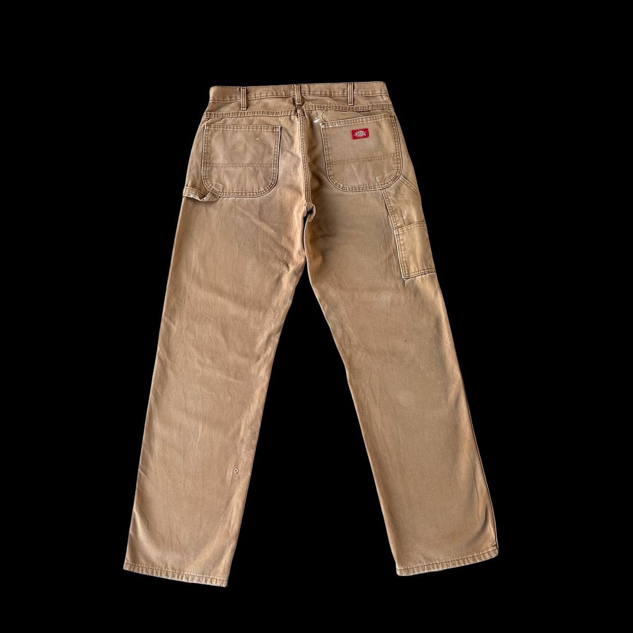 Dickies VINTAGE DICKIES DISTRESSED CARPENTER BROWN DENIM W34X34 Size US 34 / EU 50 - 12 Thumbnail