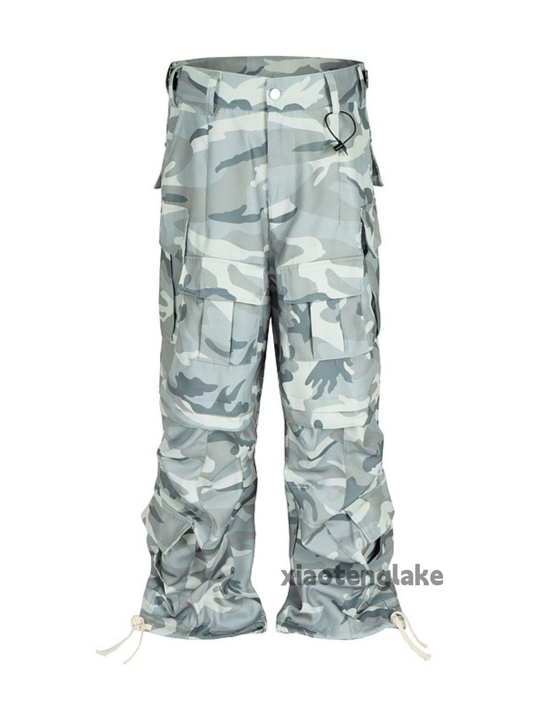 Designer × Japanese Brand × Vintage utility military loose baggy camo skate hiphop cargo pants Size US 34 / EU 50 - 2 Thumbnail