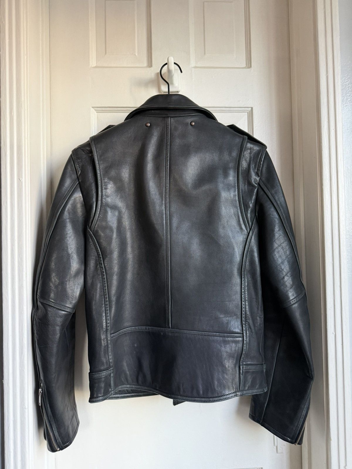 Marc Jacobs Marc by Marc Jacobs Motorcycle Jacket Leather Size US S / EU 44-46 / 1 - 5 Thumbnail