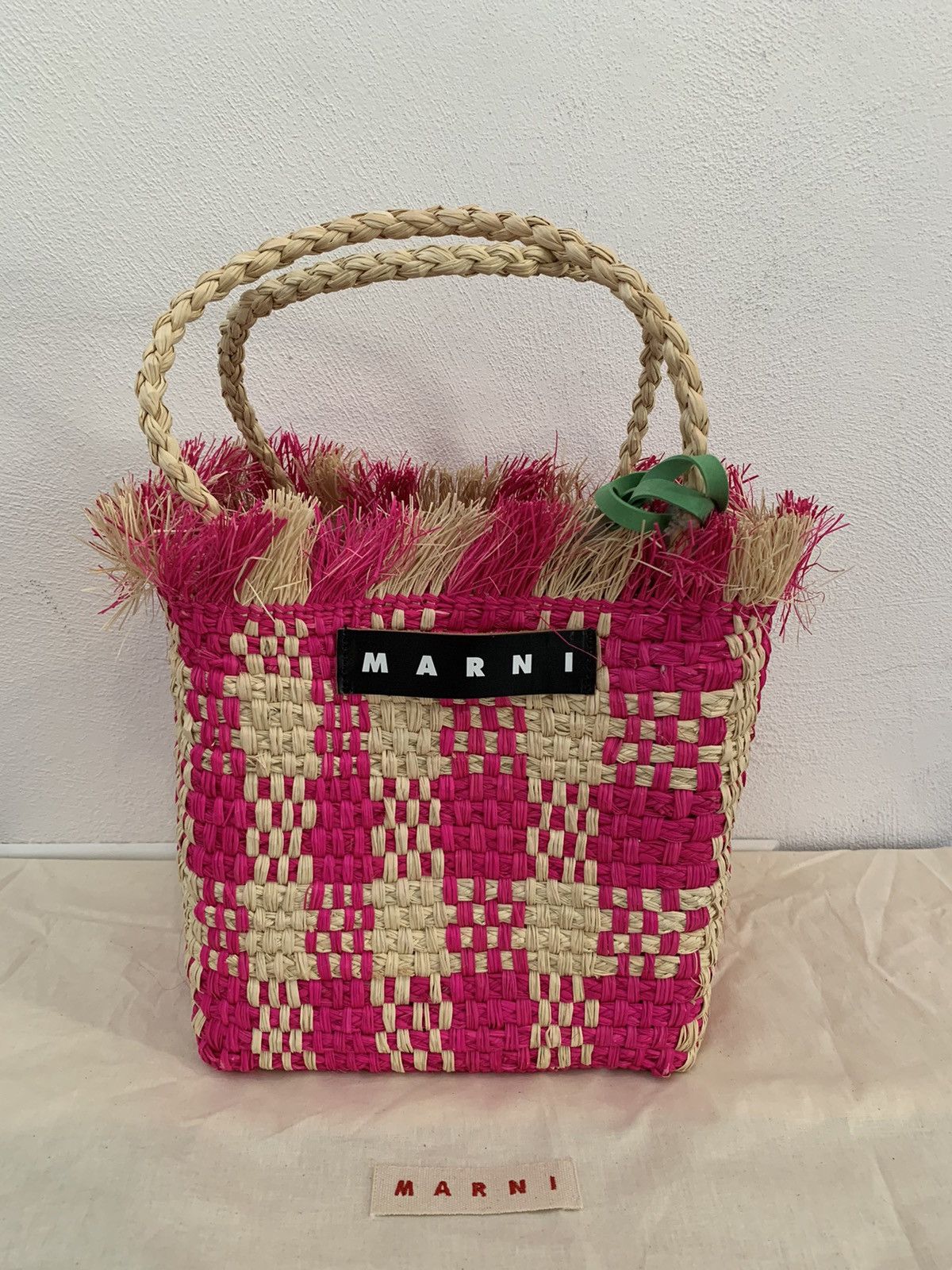 Marni IRACA PALM MED BAG Size ONE SIZE - 1 Thumbnail
