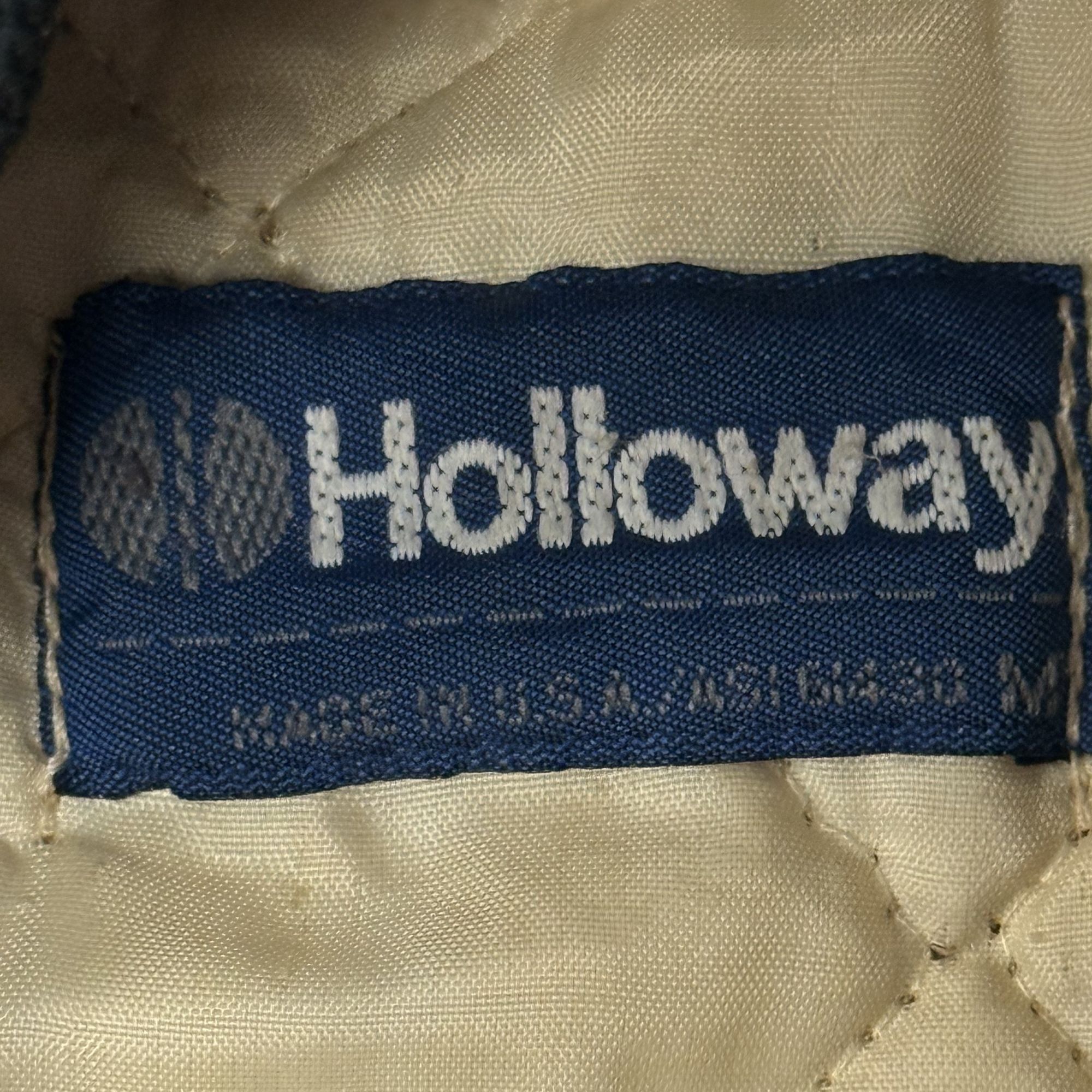 Holloway Vtg Holloway SATIN Quilted COMPANION K-9 ACADEMY Bomber Size US M / EU 48-50 / 2 - 6 Thumbnail