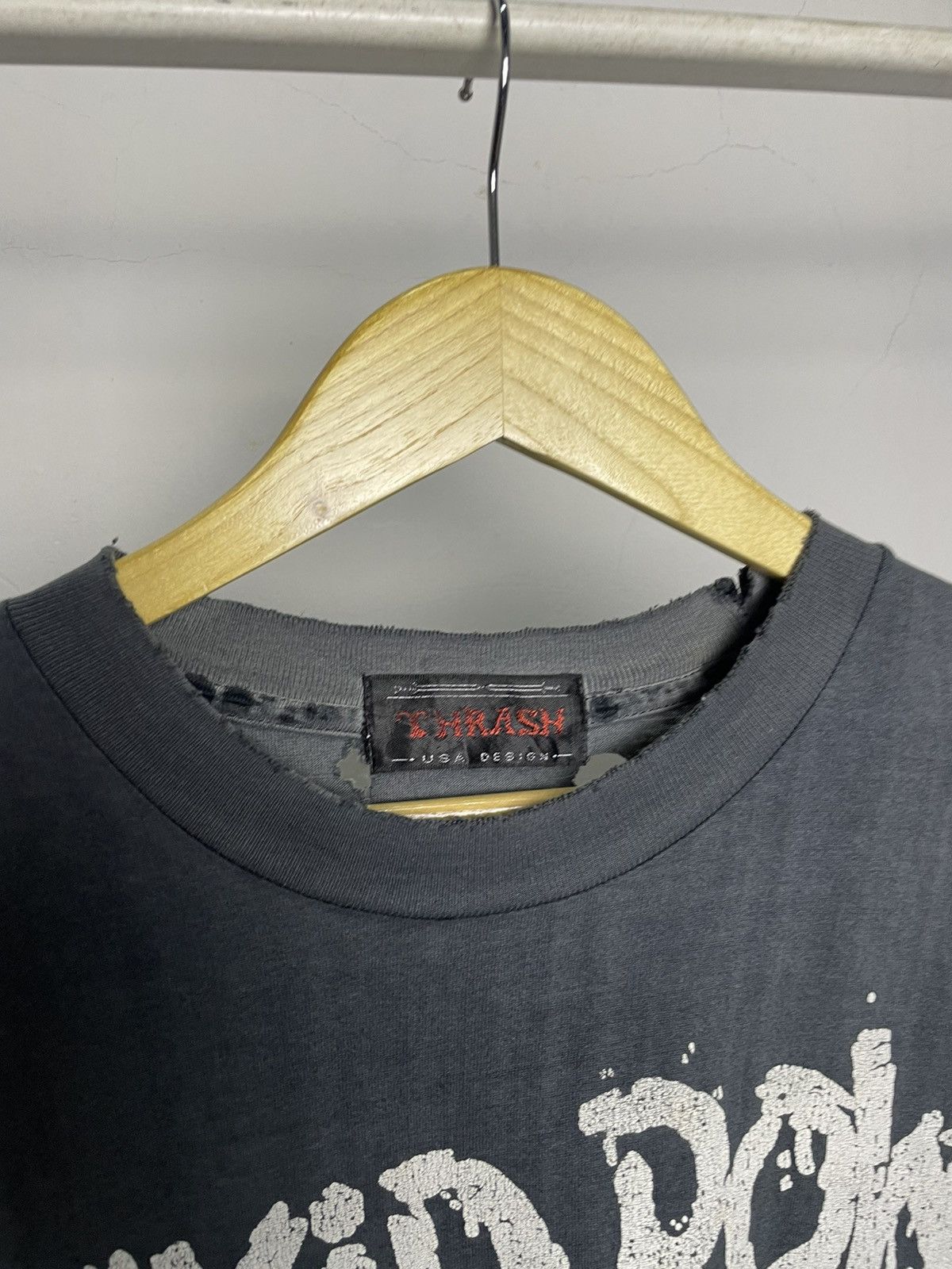 Band Tees × Vintage THRASHED Vintage Skid Row Rock Band Tees Distressed Size US M / EU 48-50 / 2 - 4 Thumbnail