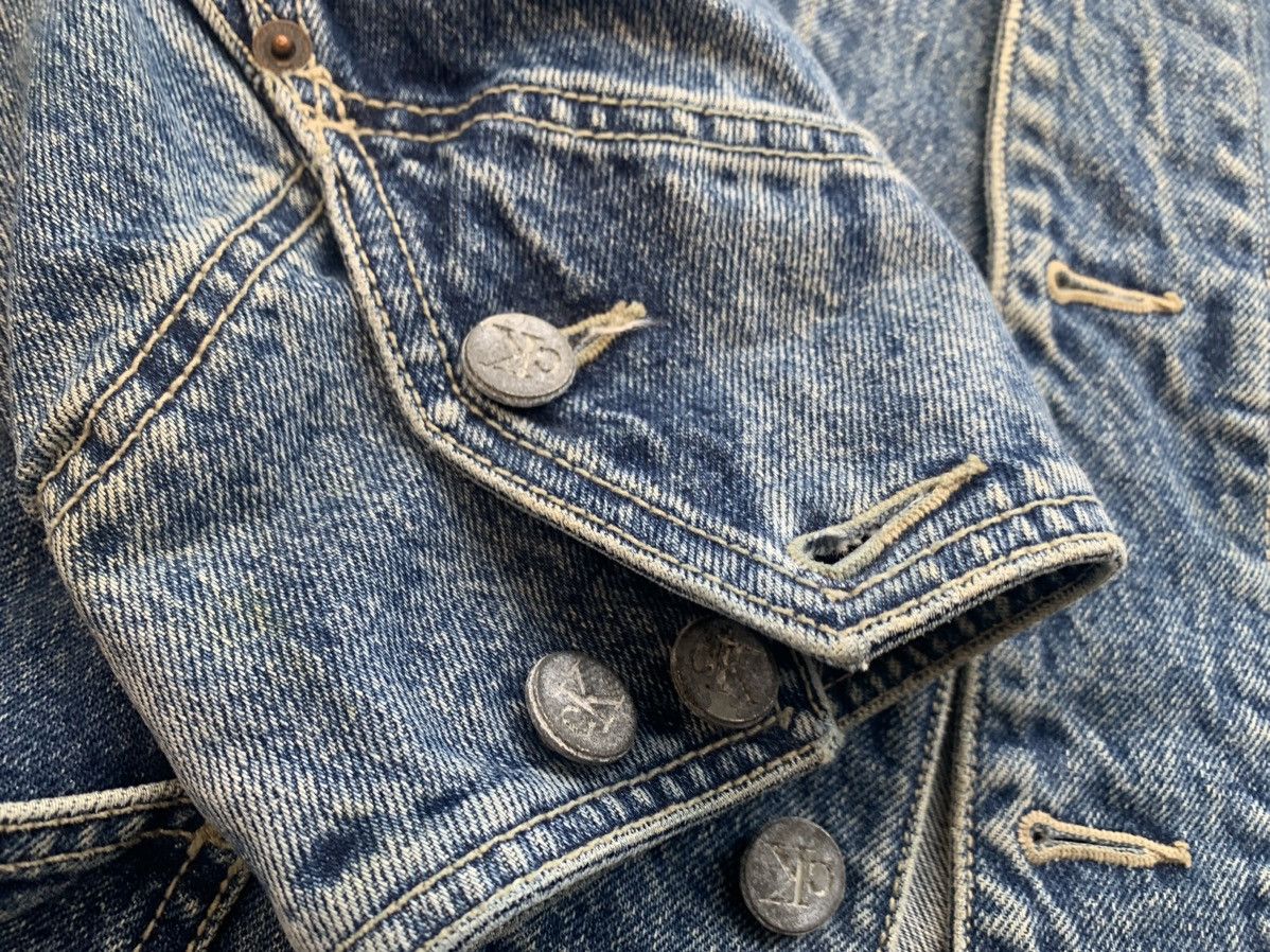 Calvin Klein × Vintage 90s Calvin Klein (CK line) Denim Utility Jacket Size US M / EU 48-50 / 2 - 3 Thumbnail