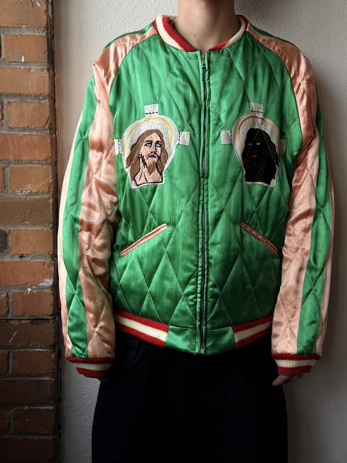 Saint Michael Saint Michael Reversible Bomber Jacket Size US S / EU 44-46 / 1 - 4 Thumbnail