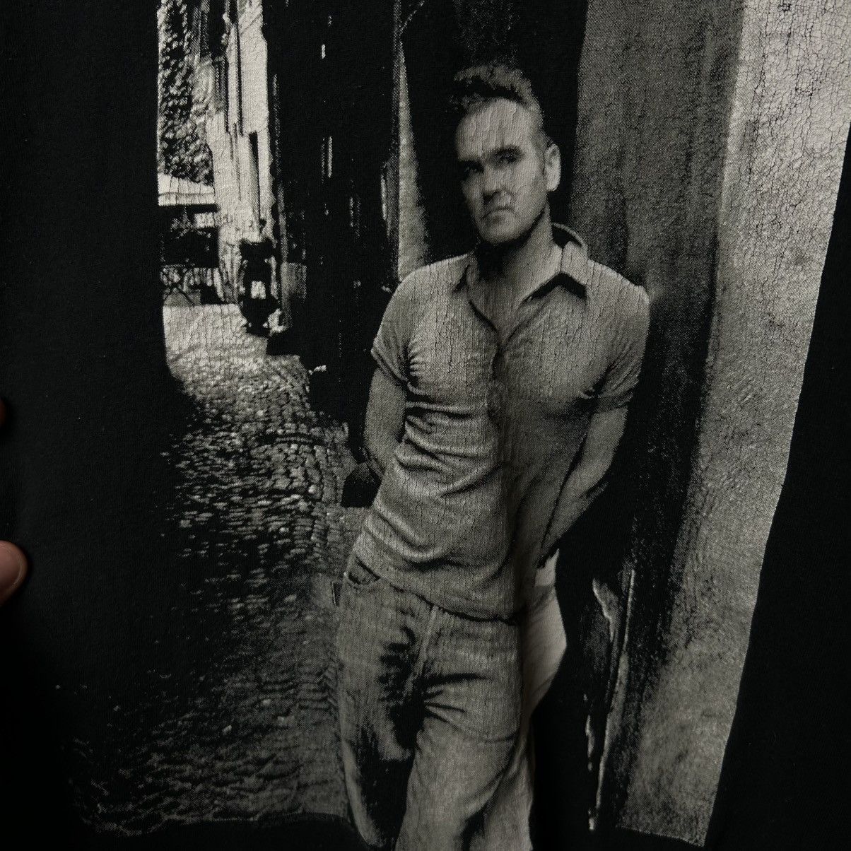 Band Tees Vintage Morrissey 2006 Mondial Tour Big Logo Rock Band tee Size US M / EU 48-50 / 2 - 4 Thumbnail