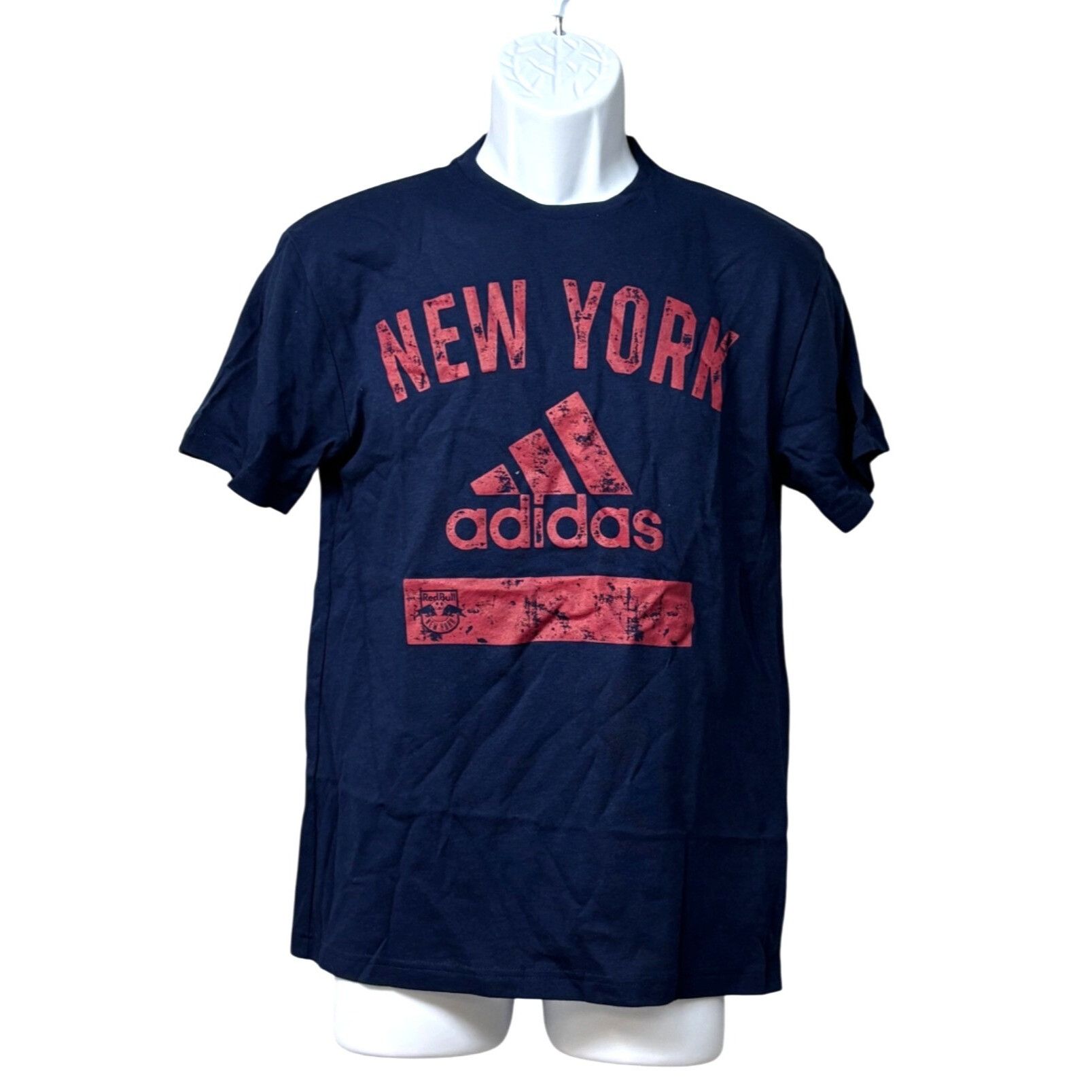 Adidas Adidas Mens New York Red Bulls Graphic T-Shirt, Style # B214 Size US M / EU 48-50 / 2 - 2 Thumbnail