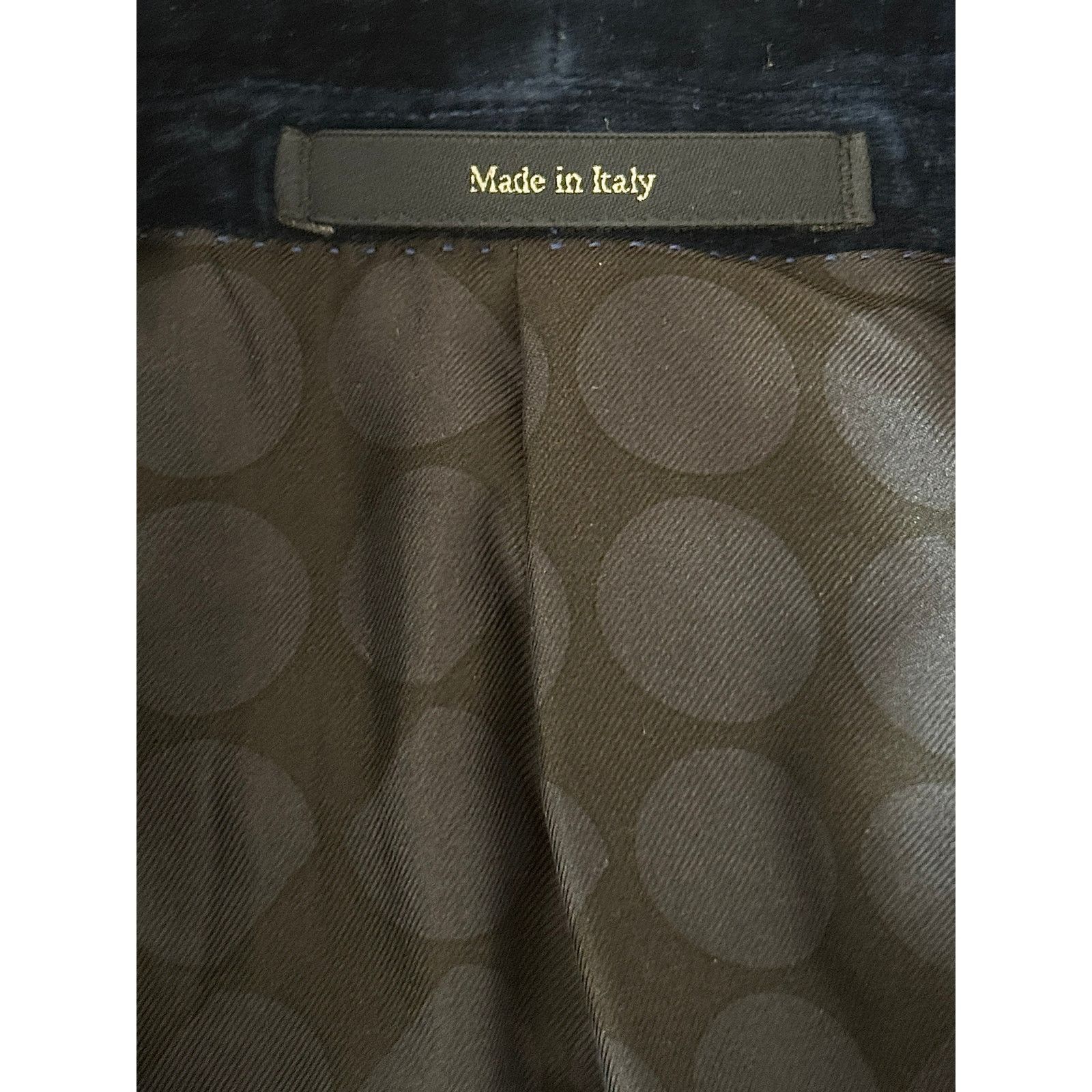 Gucci Gucci, Single breasted blazer in blue navy velour Size US M / EU 48-50 / 2 - 5 Thumbnail