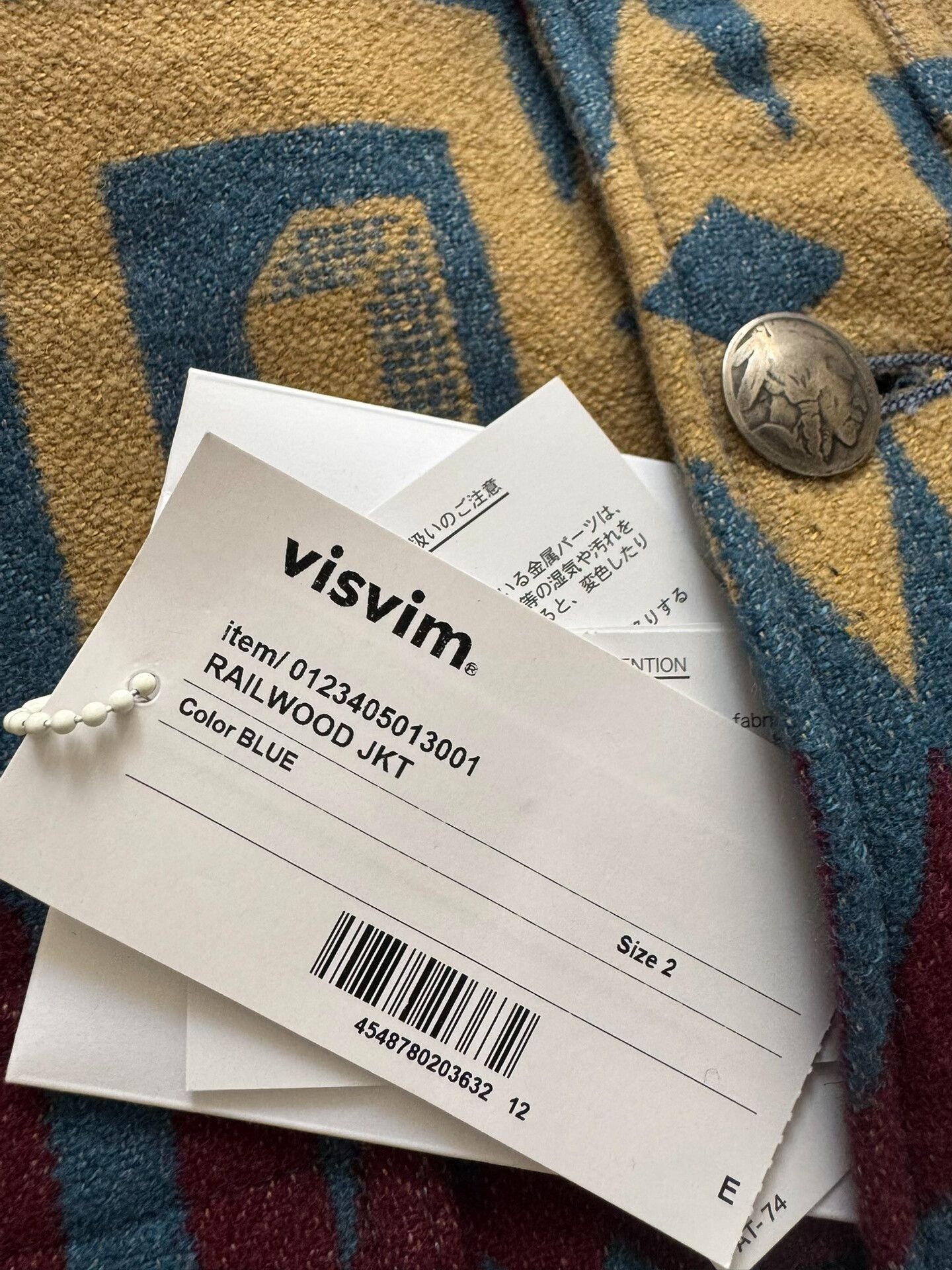 Visvim VISVIM 23AW RAILWOOD JKT Size US M / EU 48-50 / 2 - 5 Thumbnail
