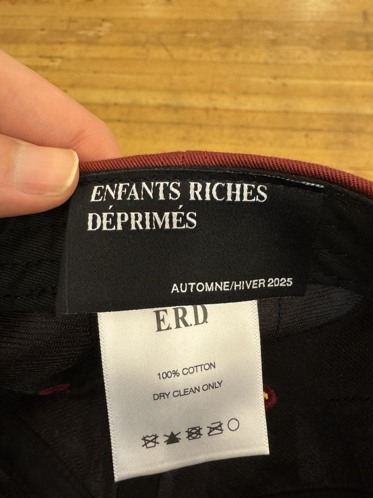 Enfants Riches Deprimes Enfants Riches Deprimes Red & Black Napoleon Hat Size ONE SIZE - 8 Thumbnail