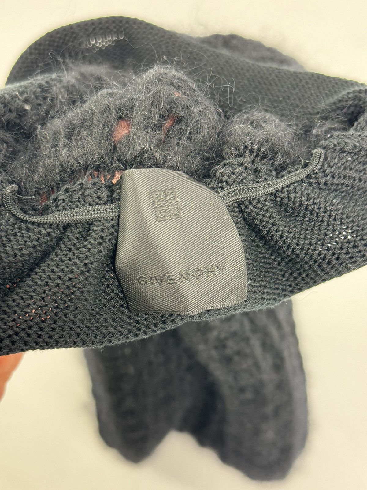 Givenchy BLACK WOOL HORN BALACLAVA Size ONE SIZE - 5 Thumbnail