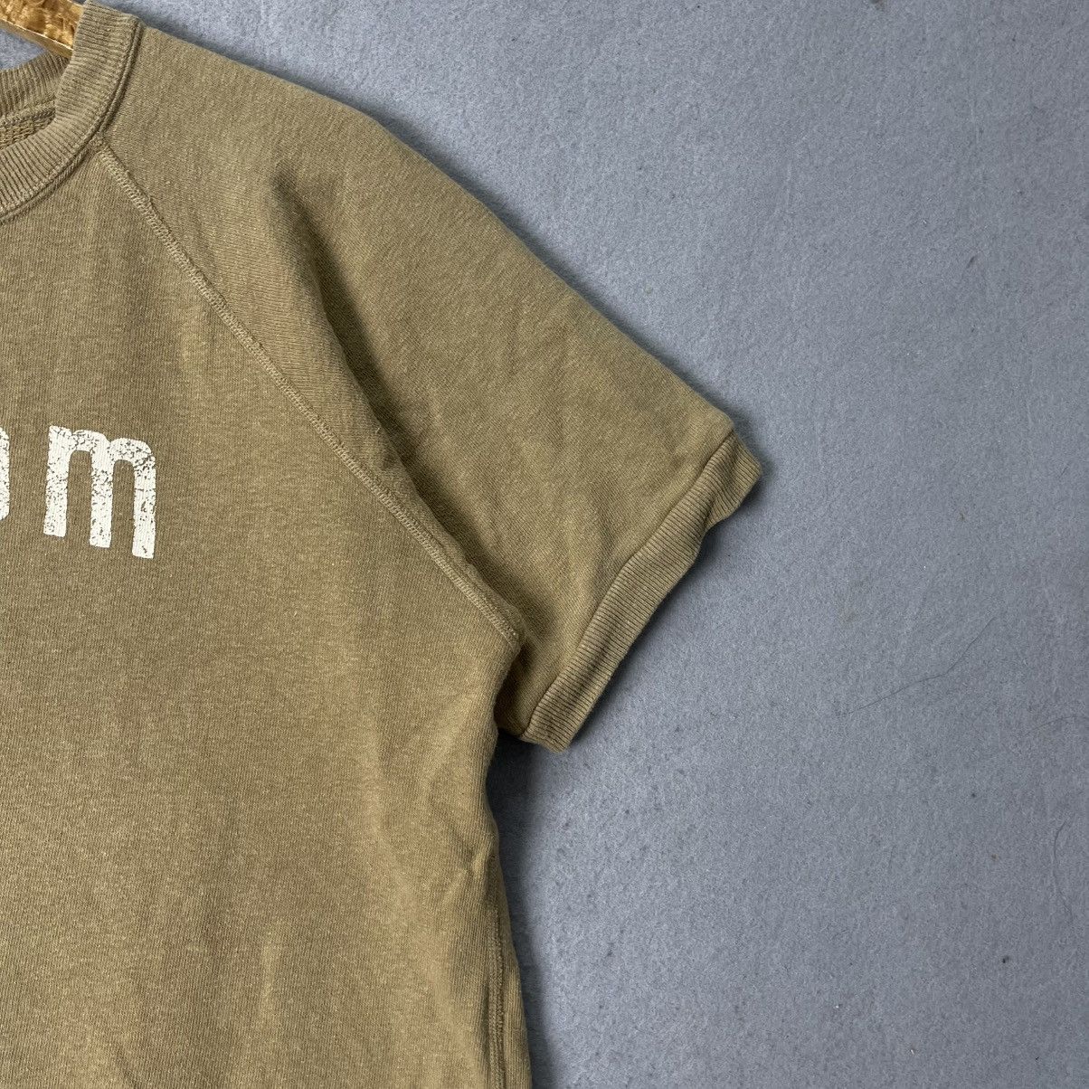45rpm 45rpm NMD Short Sleeve Sweatshirt Beige Made in Japan Size US S / EU 44-46 / 1 - 4 Thumbnail