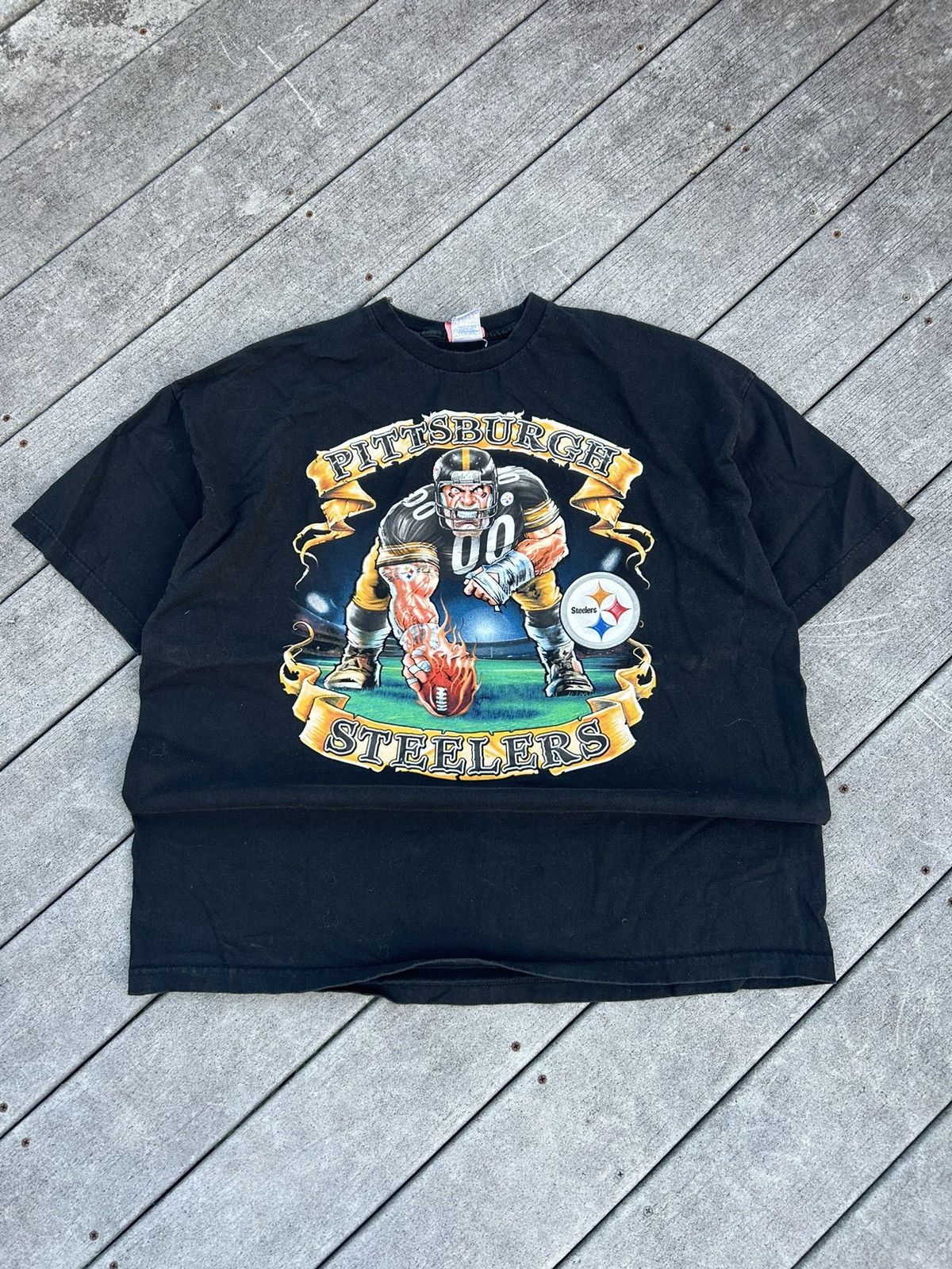 NFL × Vintage Vintage Pittsburgh Steelers shirt Size US XL / EU 56 / 4 - 1 Thumbnail