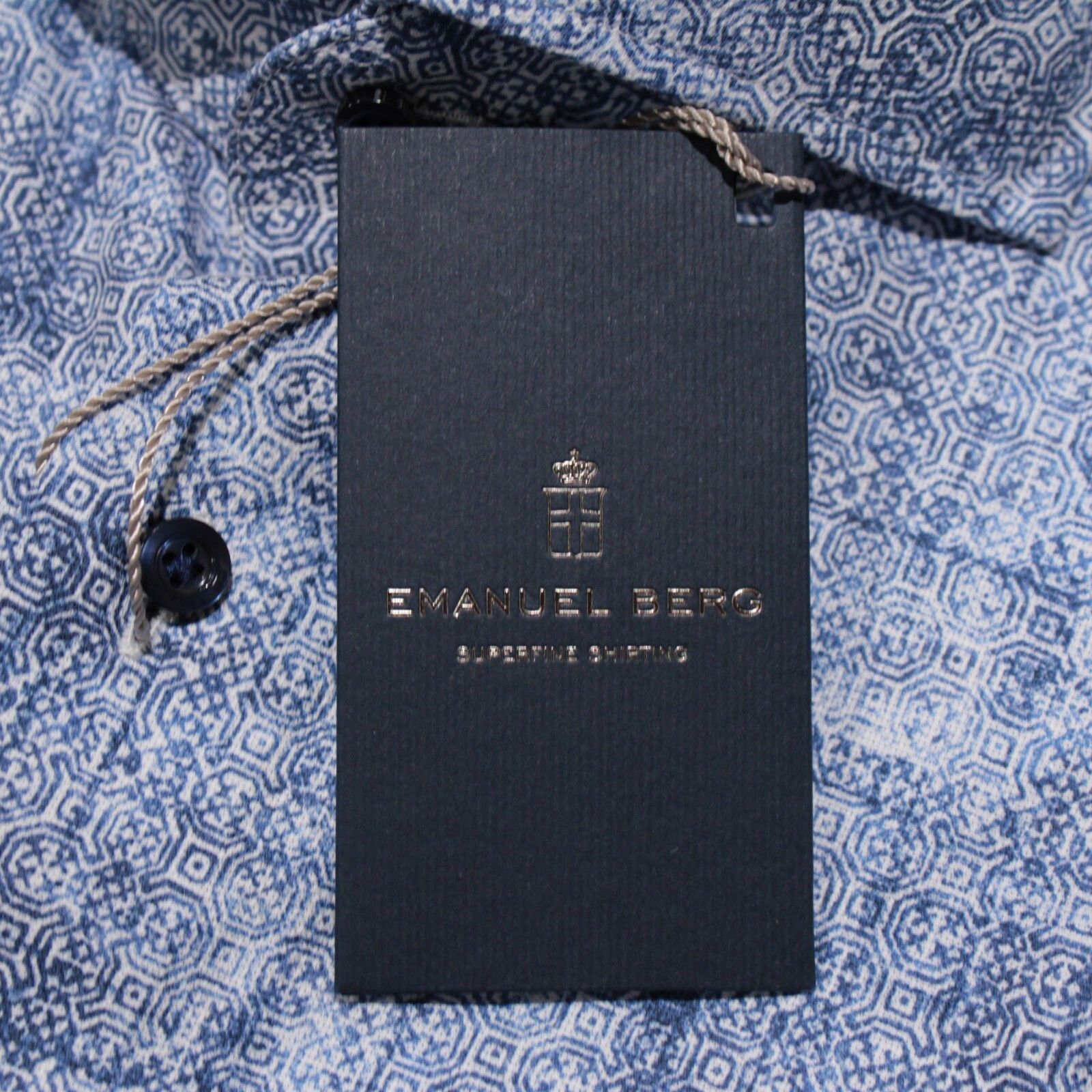 Other Emanuel Berg New with tags Shirt Size L US In Blue Size US L / EU 52-54 / 3 - 2 Thumbnail