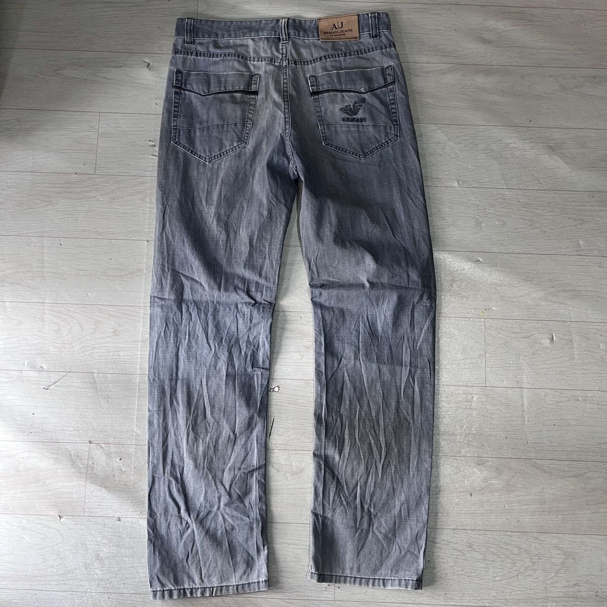 Armani Vintage armani jeans embroidered logo Size US 32 / EU 48 - 1 Thumbnail