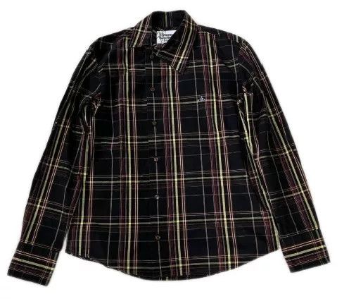 Vivienne Westwood Vivienne Westwood MAN Asymmetrical Plaid Shirt Size US M / EU 48-50 / 2 - 1 Thumbnail