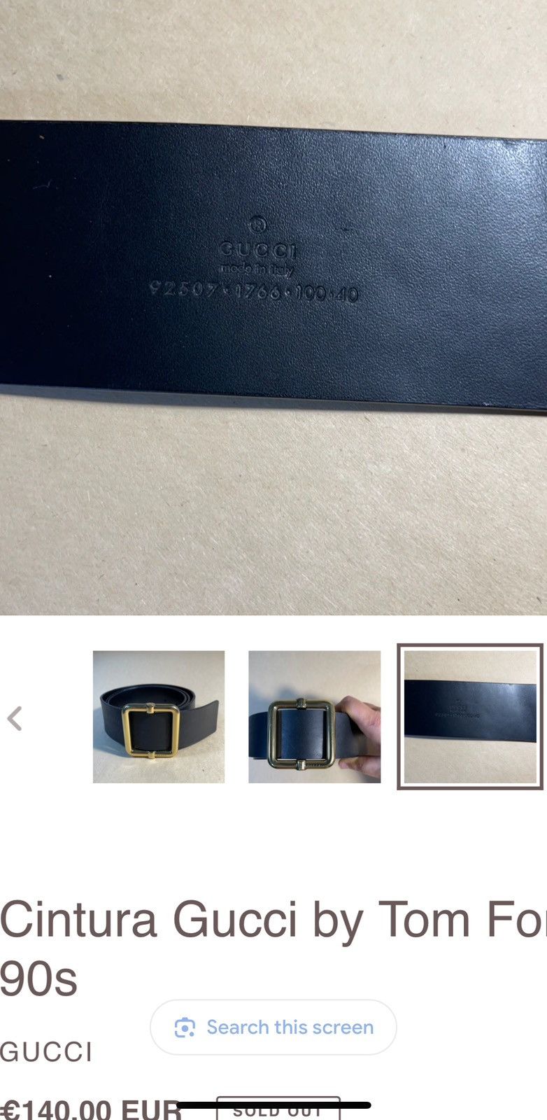 Gucci Gucci by Tom Ford Size ONE SIZE - 19 Thumbnail