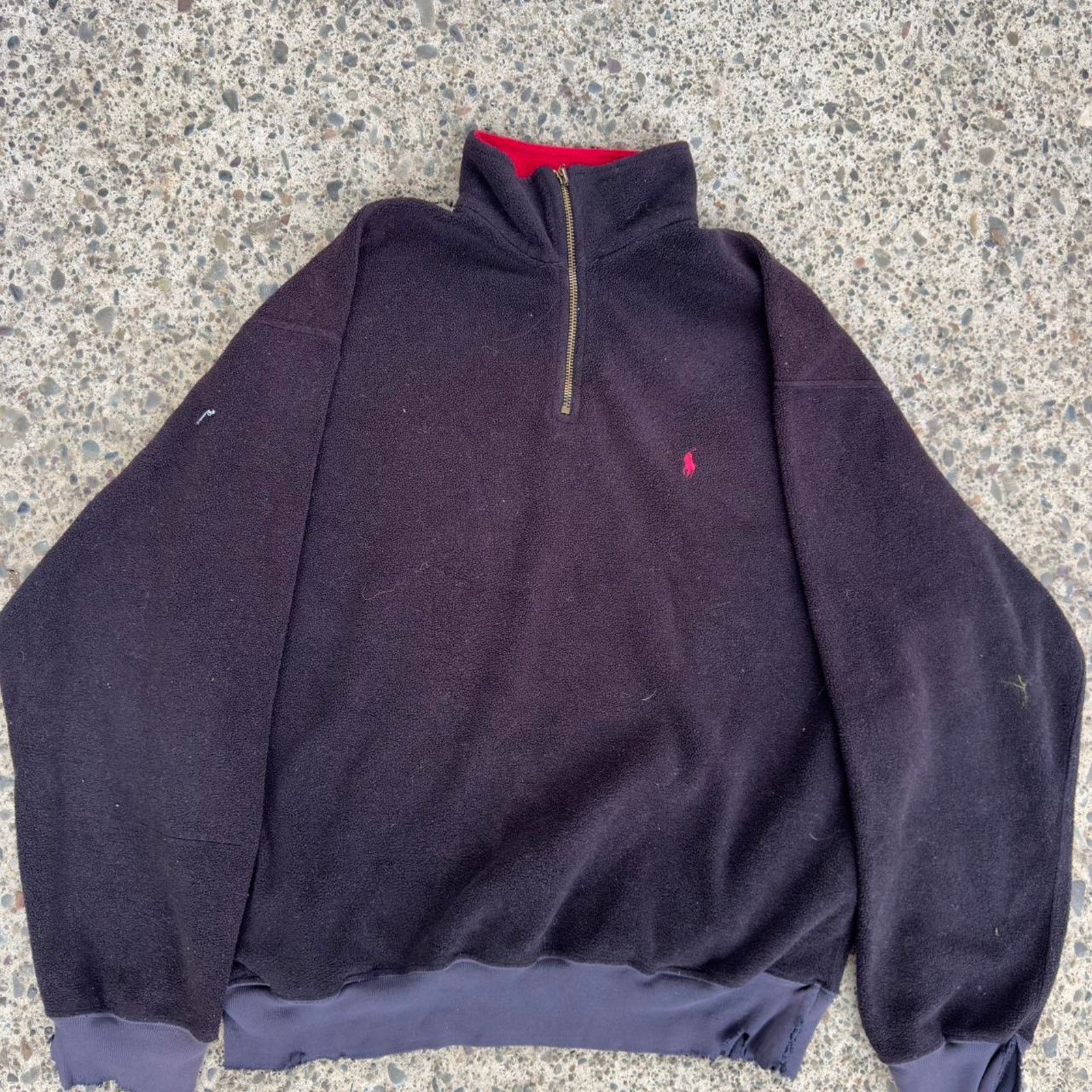 Polo Ralph Lauren Vintage late 90s polo ralph quarter zip Size US M / EU 48-50 / 2 - 1 Thumbnail