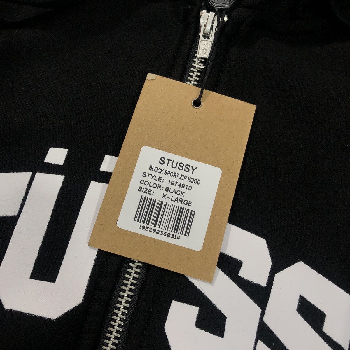 Stussy Stussy Block Sport Zip Hoodie Size US XL / EU 56 / 4 - 8 Thumbnail