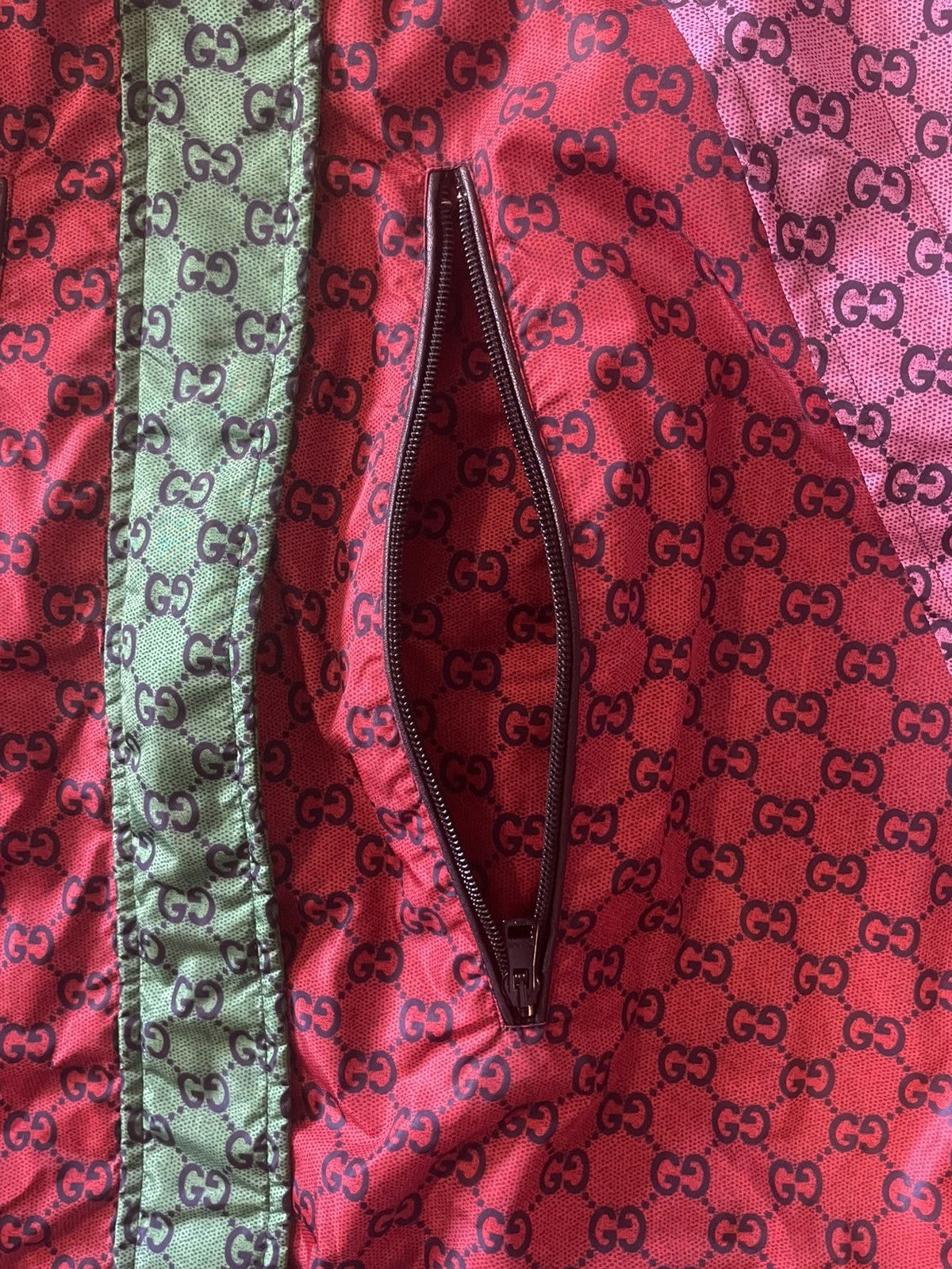 Gucci Gucci SS21 Multicoloured Nylon Rainbow Jacket Size US M / EU 48-50 / 2 - 5 Thumbnail