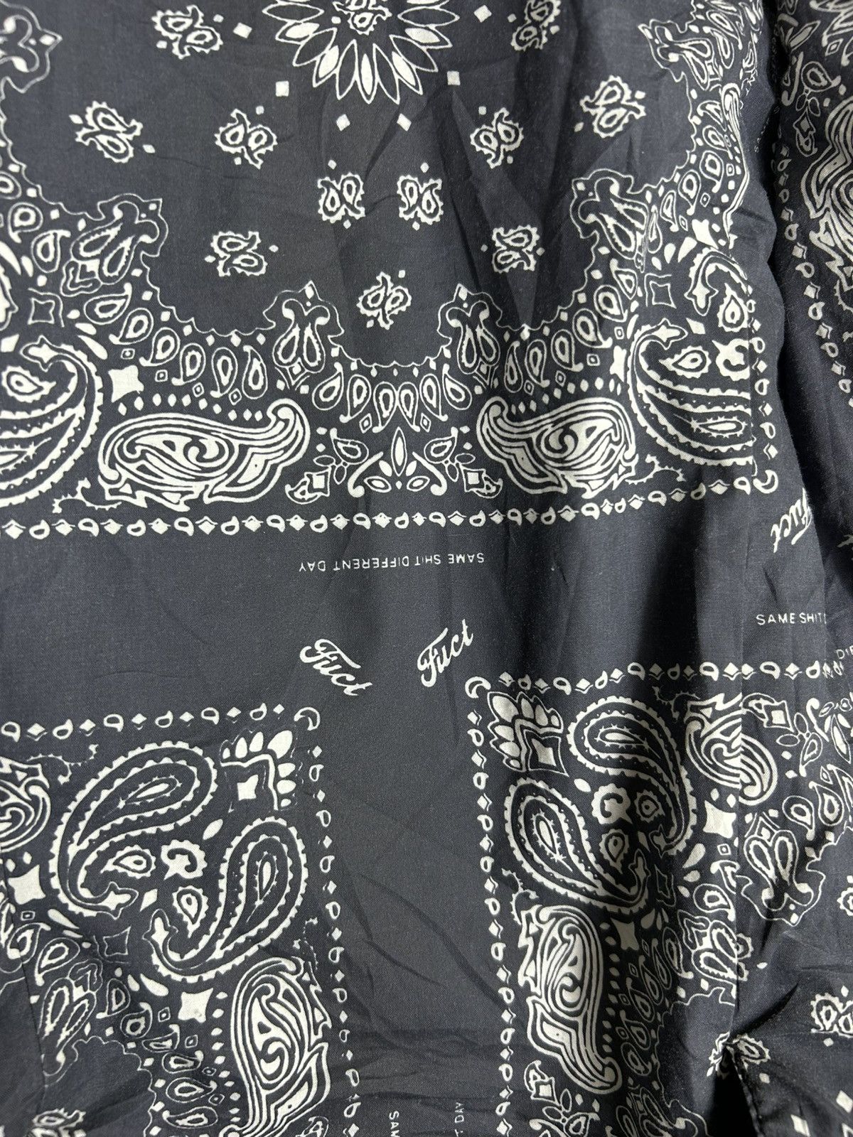 SSDD FUCT SSDD Wool Peacoat Jacket | Navy Blue Bandana Lining Size US S / EU 44-46 / 1 - 11 Thumbnail