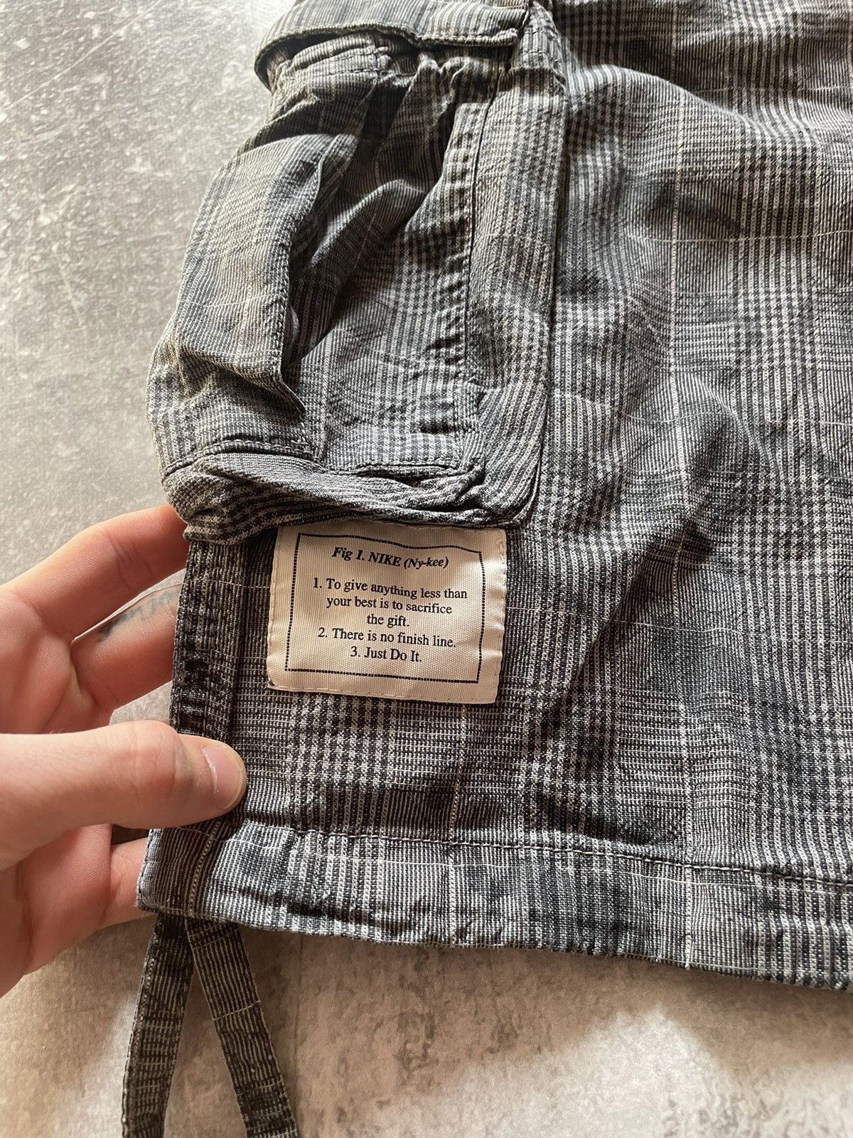 Nike × Vintage Vintage Nike Cargo Shorts Y2K Size US 32 / EU 48 - 11 Thumbnail