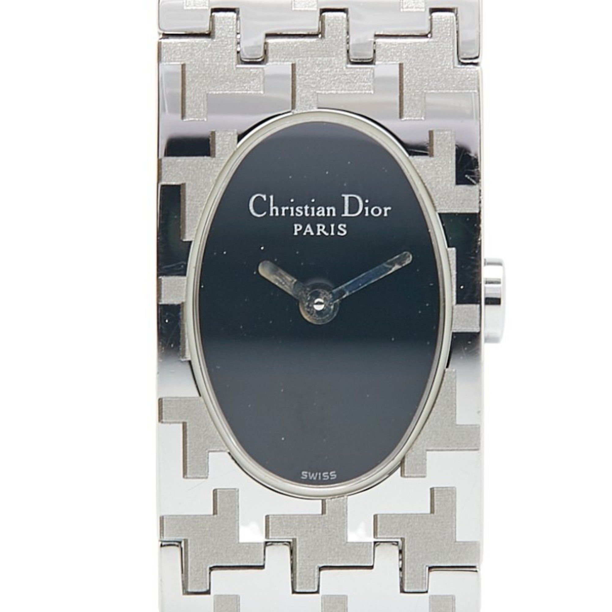 上品腕時計 D70-100 Christian 黒文字盤 Dior