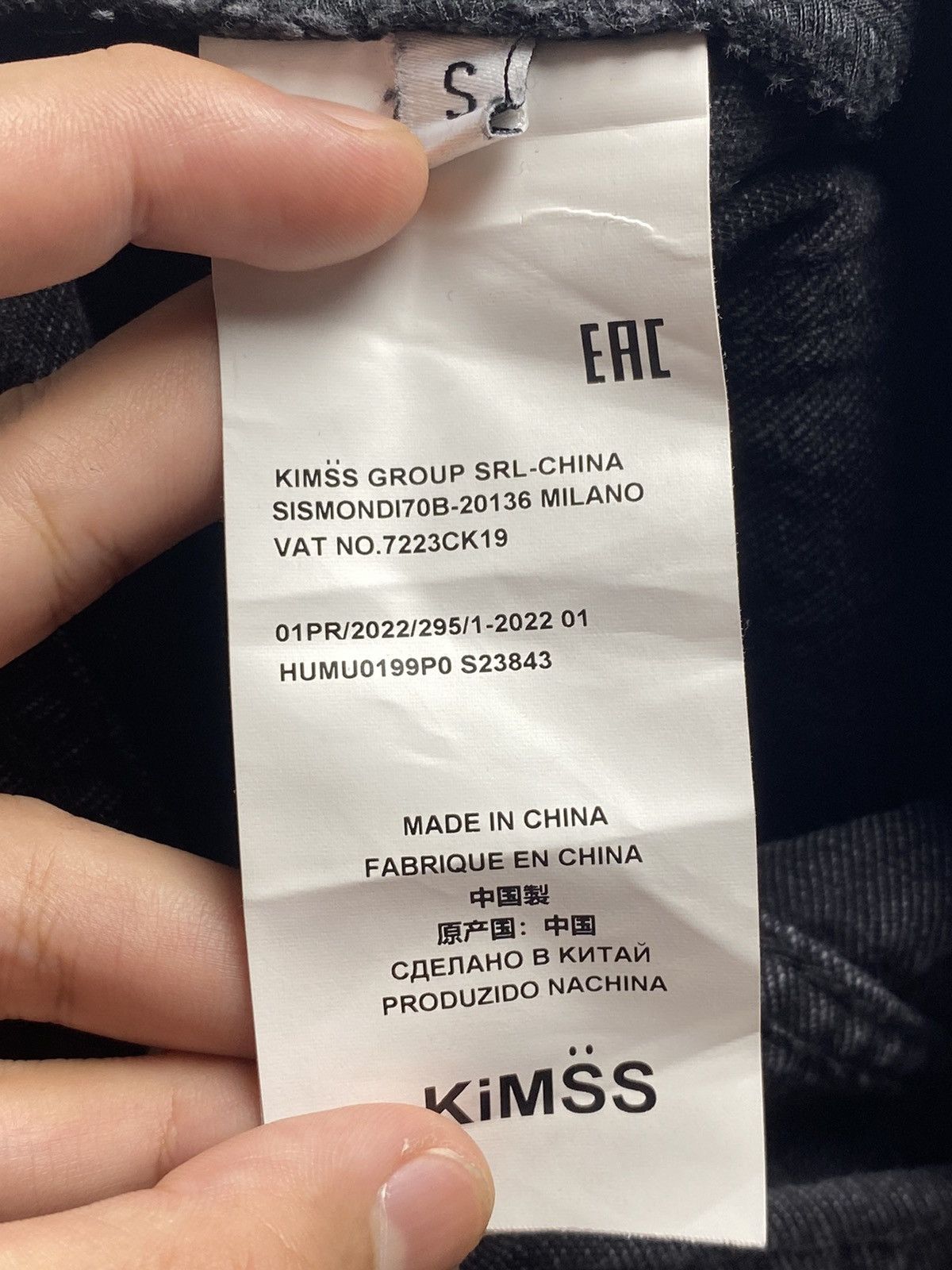 If Six Was Nine × Japanese Brand × Le Grande Bleu (L.G.B.) Kimss Studio - Slashed Double Stripe Denim Size US 29 - 15 Thumbnail