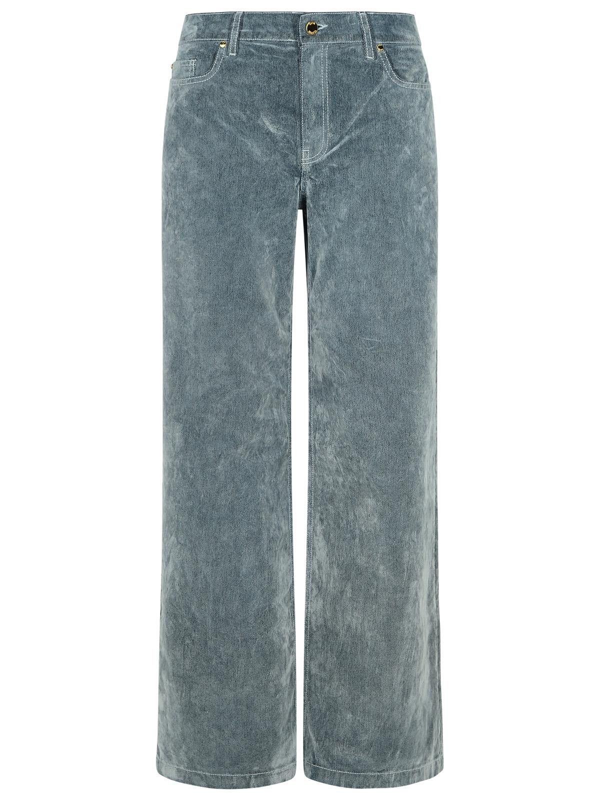 Casablanca CASABLANCA Light Blue Cotton Blend Jeans Size 28" / US 6 / IT 42 - 1 Thumbnail