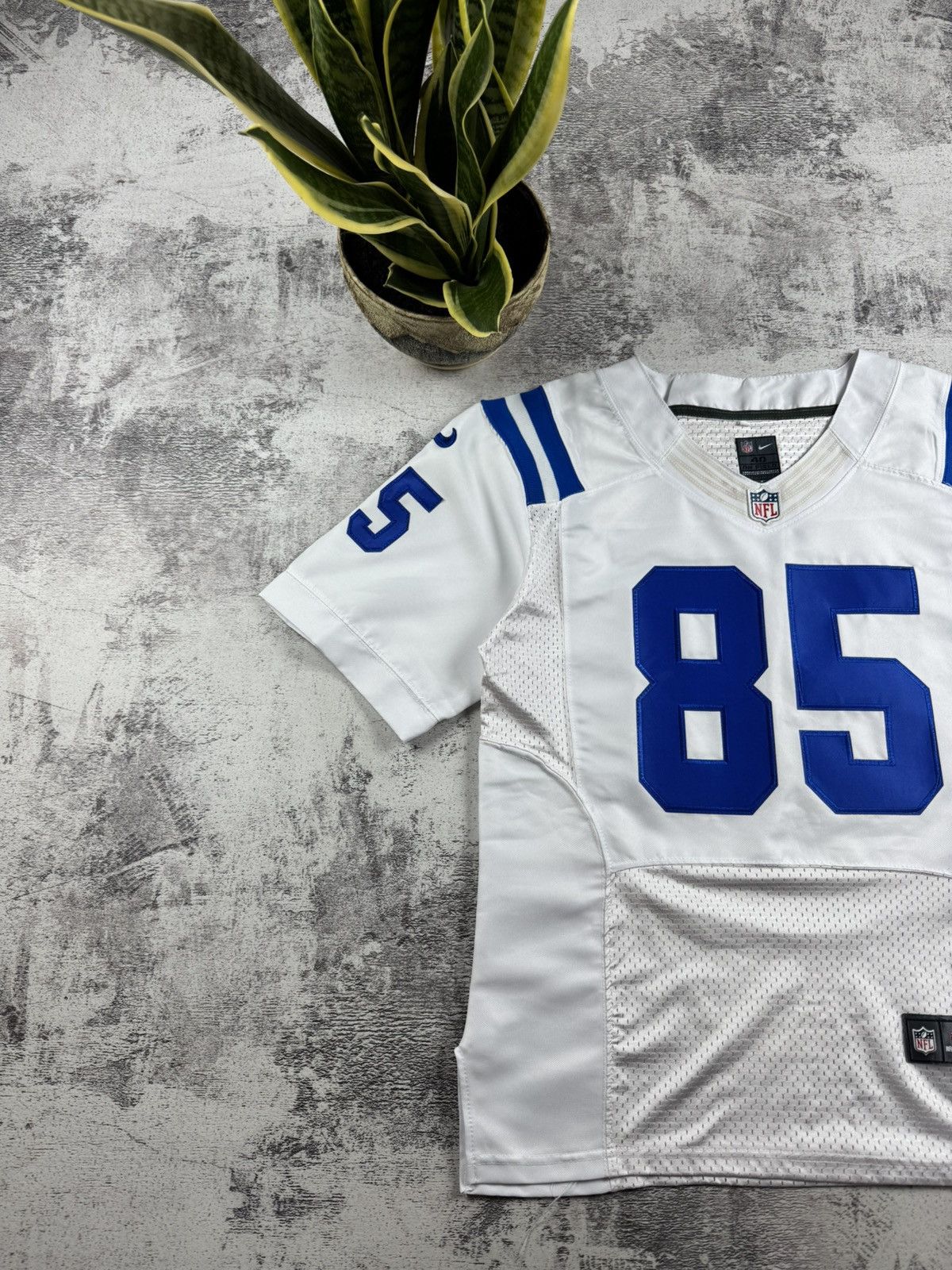 NFL × Vintage Indianapolis Colts Eric Ebron #85 American T shirt Jersey Size US M / EU 48-50 / 2 - 4 Thumbnail