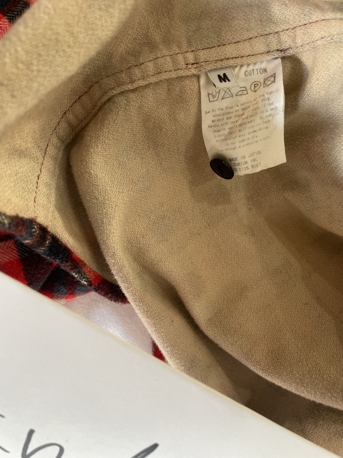 Visvim Visvim Plaid Print Long Sleeve Western Shirt Size US M / EU 48-50 / 2 - 3 Thumbnail
