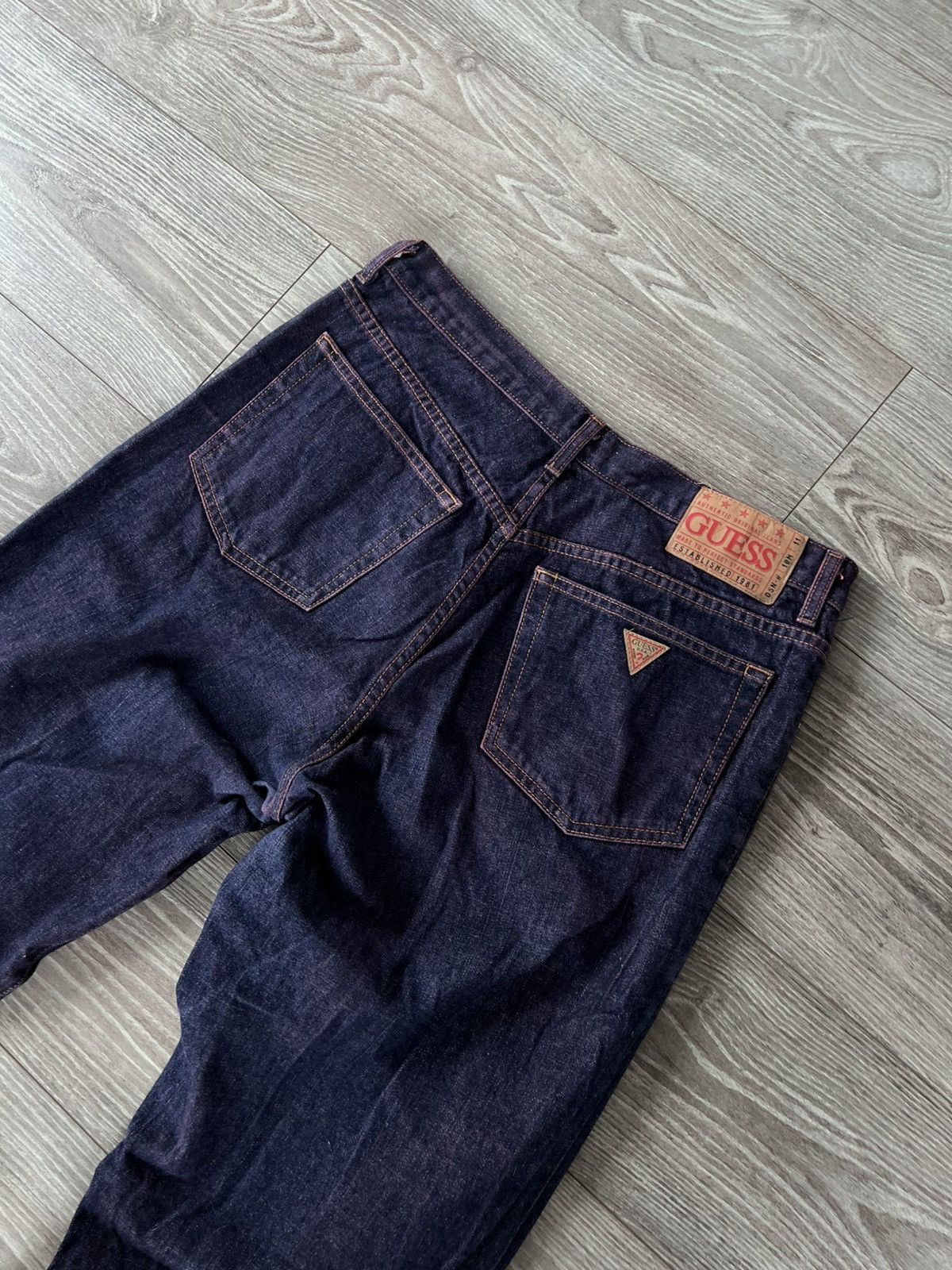 Guess ARCHIVAL Guess Made in USA vintage 80s 90s Classic Jeans Size US 34 / EU 50 - 4 Thumbnail