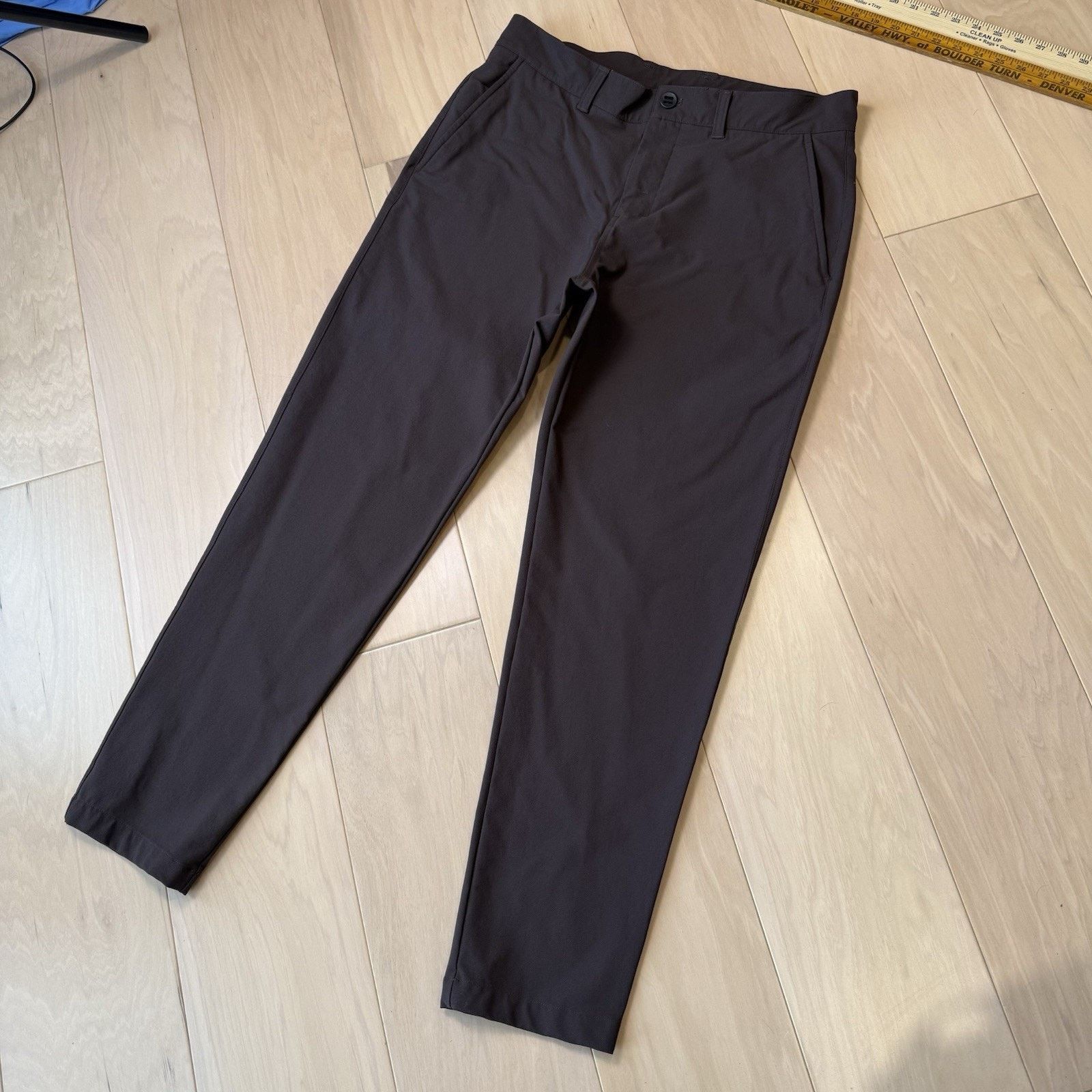 Lululemon Lululemon Heavy Twill Trouser 34 Brown Slim Tapered ABC Size US 34 / EU 50 - 11 Thumbnail