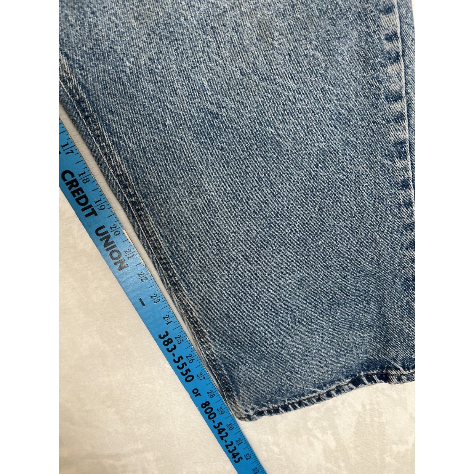 Carhartt Carhartt B160-DST Jeans Mens 42x30 Distressed Denim Leather Size US 42 / EU 58 - 8 Thumbnail