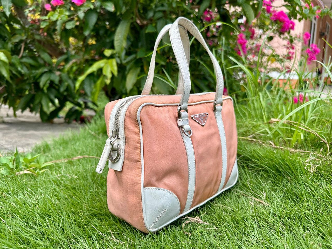 Prada Authentic Prada Tessuto Light Small Tote Bag Size ONE SIZE - 2 Thumbnail