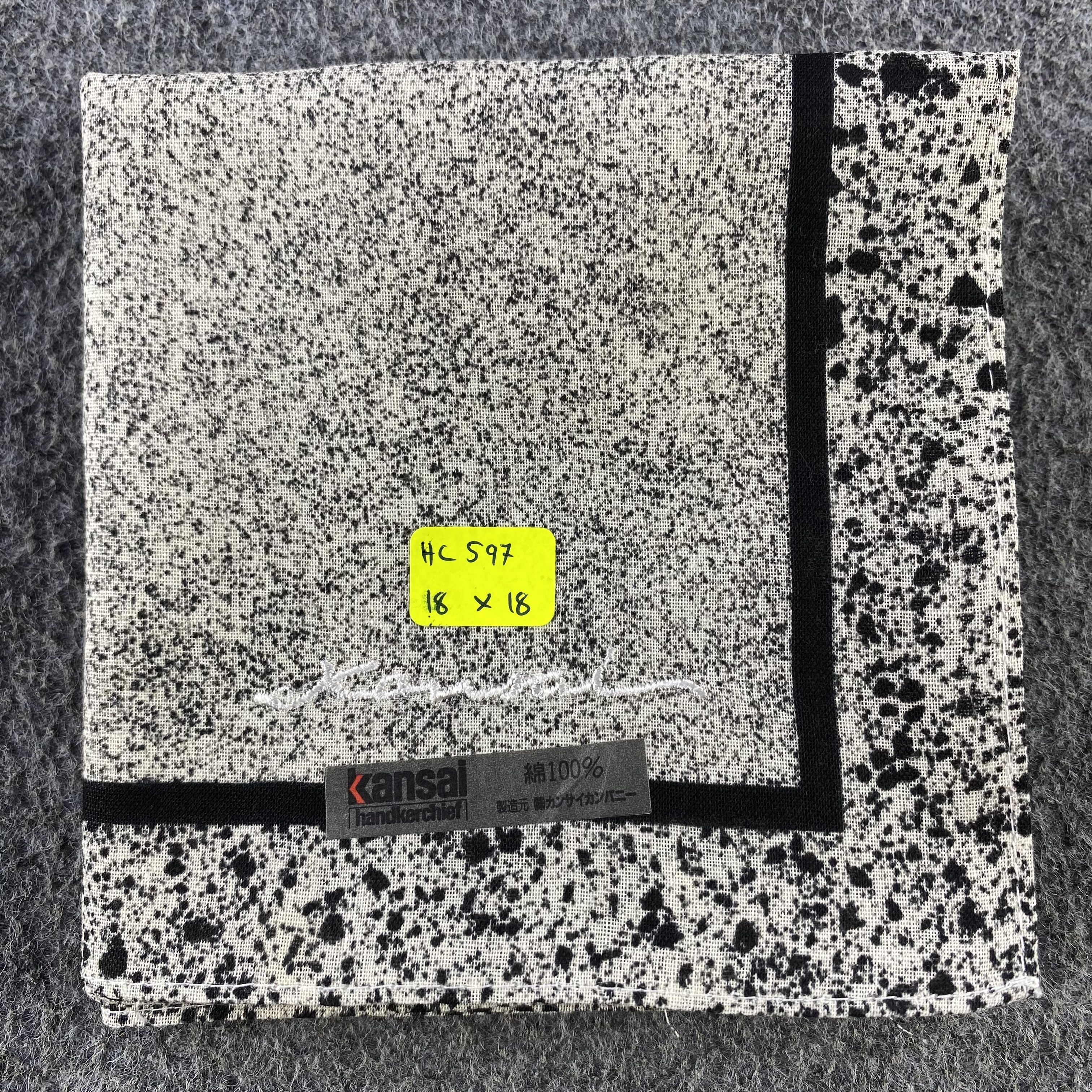 Kansai Yamamoto Kansai Yamamoto Handkerchief/Neckerchief/Bandana HC597 Size ONE SIZE - 5 Thumbnail
