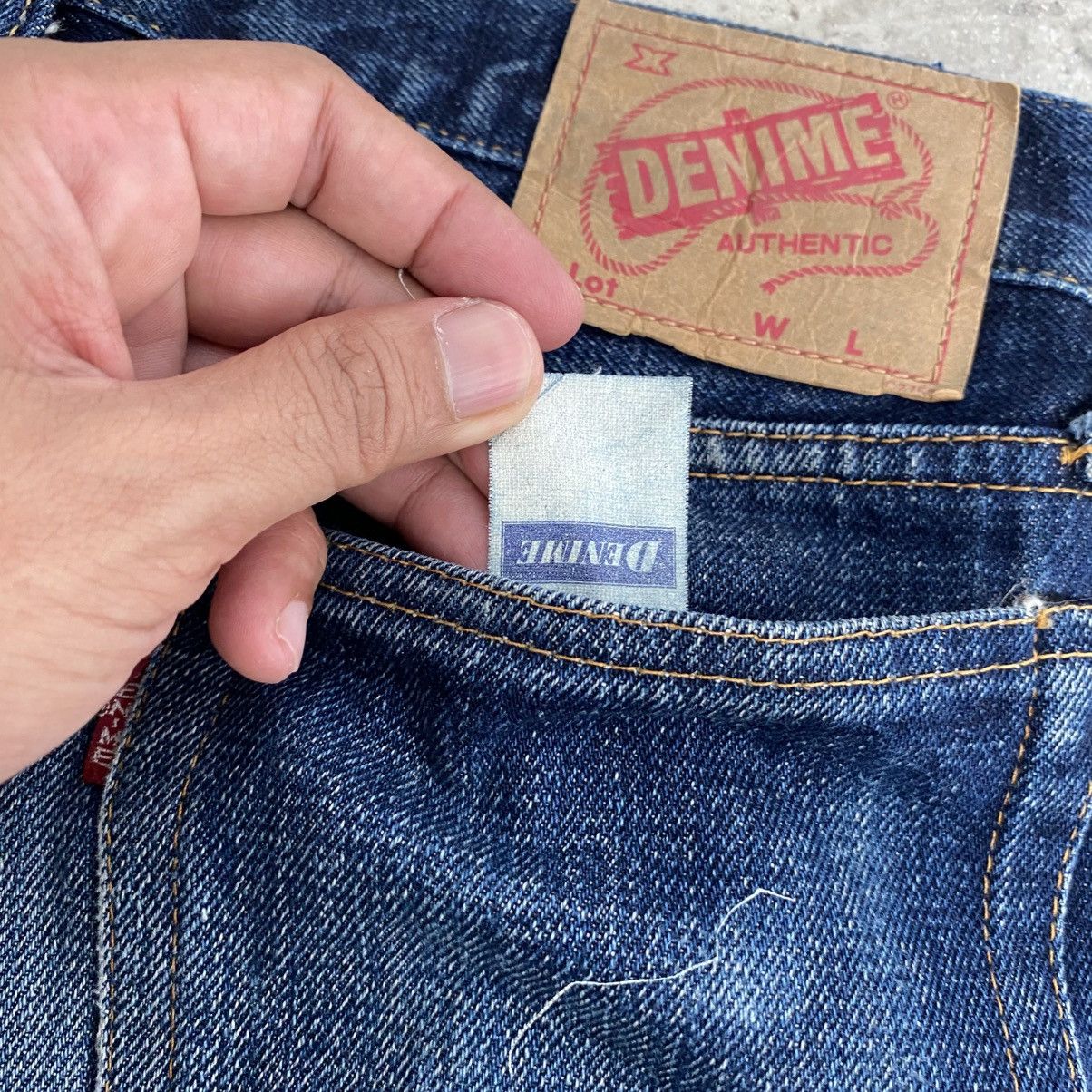 Denime Vintage 90’s Denime Japan Faded Blue Selvedge Jeans Size US 30 / EU 46 - 16 Thumbnail