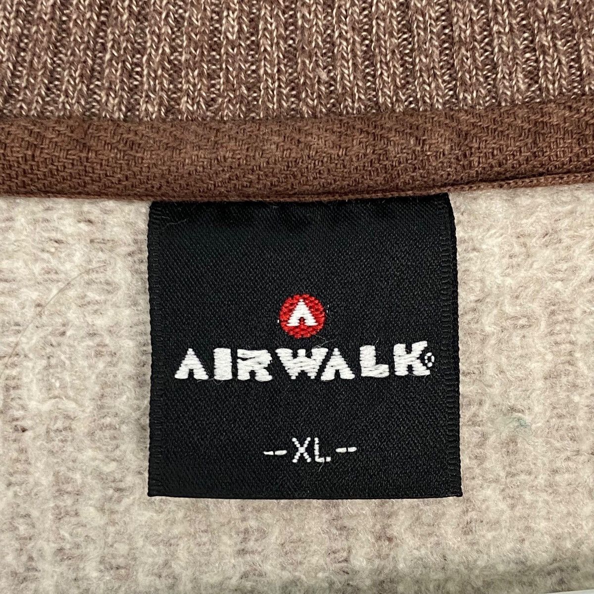 Other Vintage Air Walk Full Zip Brown Pullover Jumper Size XL Size US XL / EU 56 / 4 - 7 Thumbnail