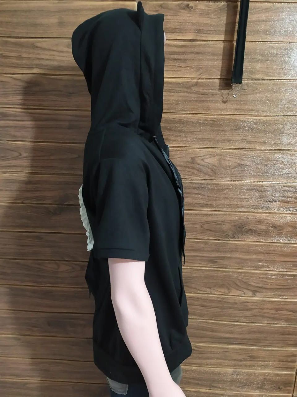 Japanese Brand Hell Cat Punk Japanese Bunny Horn Devil Short Sleeve Hoodie Size L / US 10 / IT 46 - 3 Thumbnail