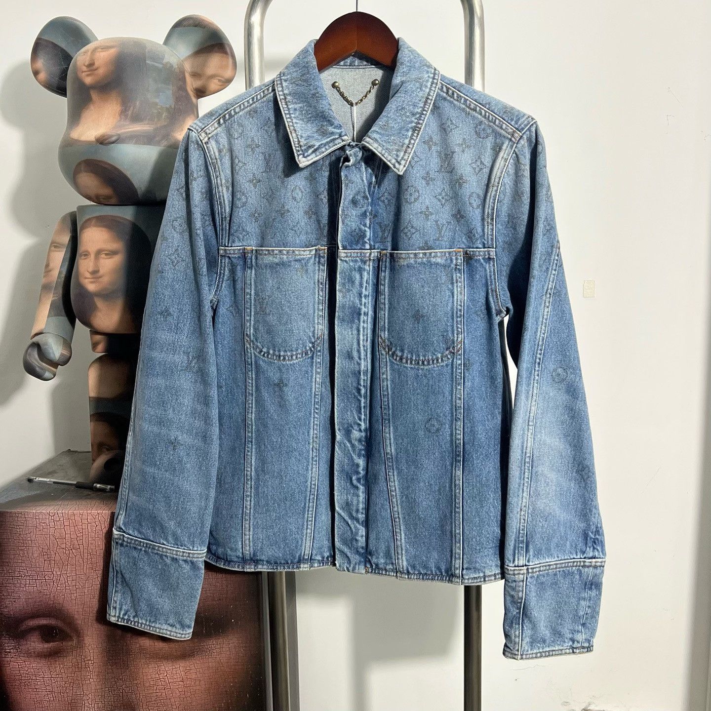Louis Vuitton Louis Vuitton Denim Gradient Multi Light Jacket xl Men Size US XL / EU 56 / 4 - 1 Thumbnail