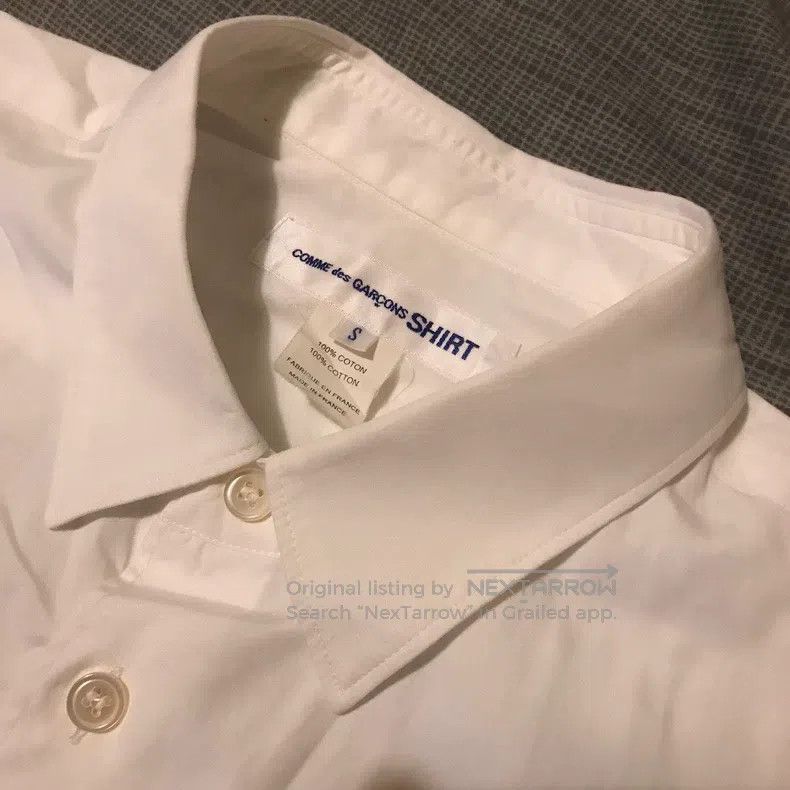 Comme des Garcons Comme Des Garcons Colorful Gathered Floral White Shirt Size S / US 4 / IT 40 - 3 Thumbnail