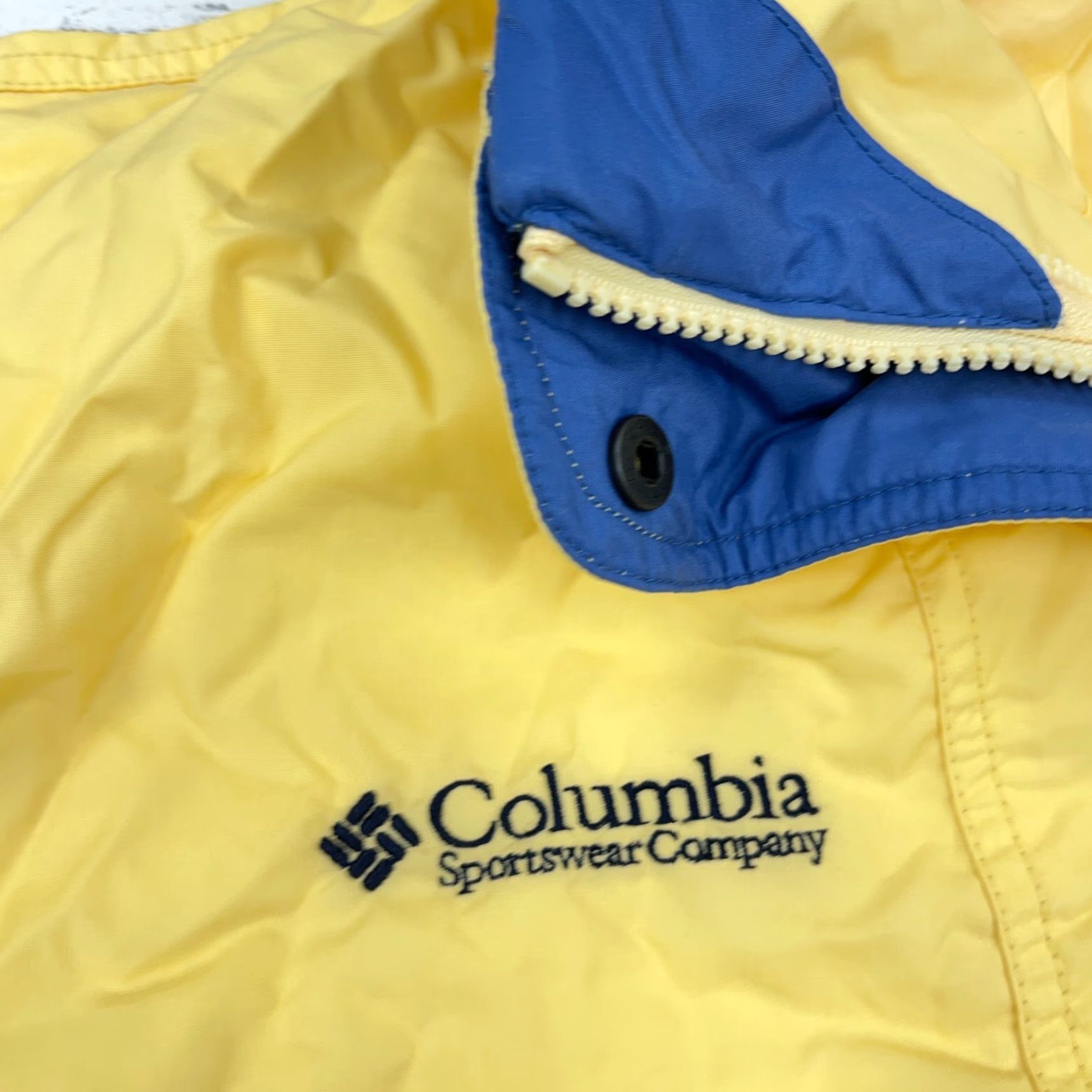 Vintage Columbia Jacket Women M Yellow Parka Ski Coat Winter Outdoors Weather Rain Hooded Pockets Waterproof Womens Size M / US 6-8 / IT 42-44 - 6 Thumbnail