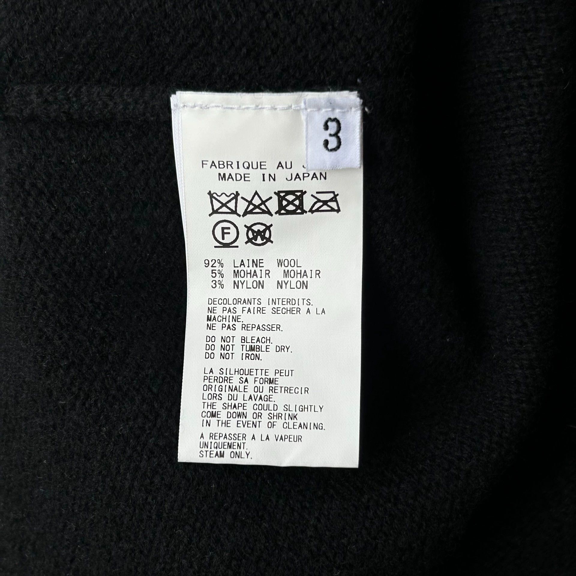 Yohji Yamamoto Yohji Yamamoto 21AW Pour Homme Dahlia Knit Vest Size L / US 10 / IT 46 - 8 Thumbnail