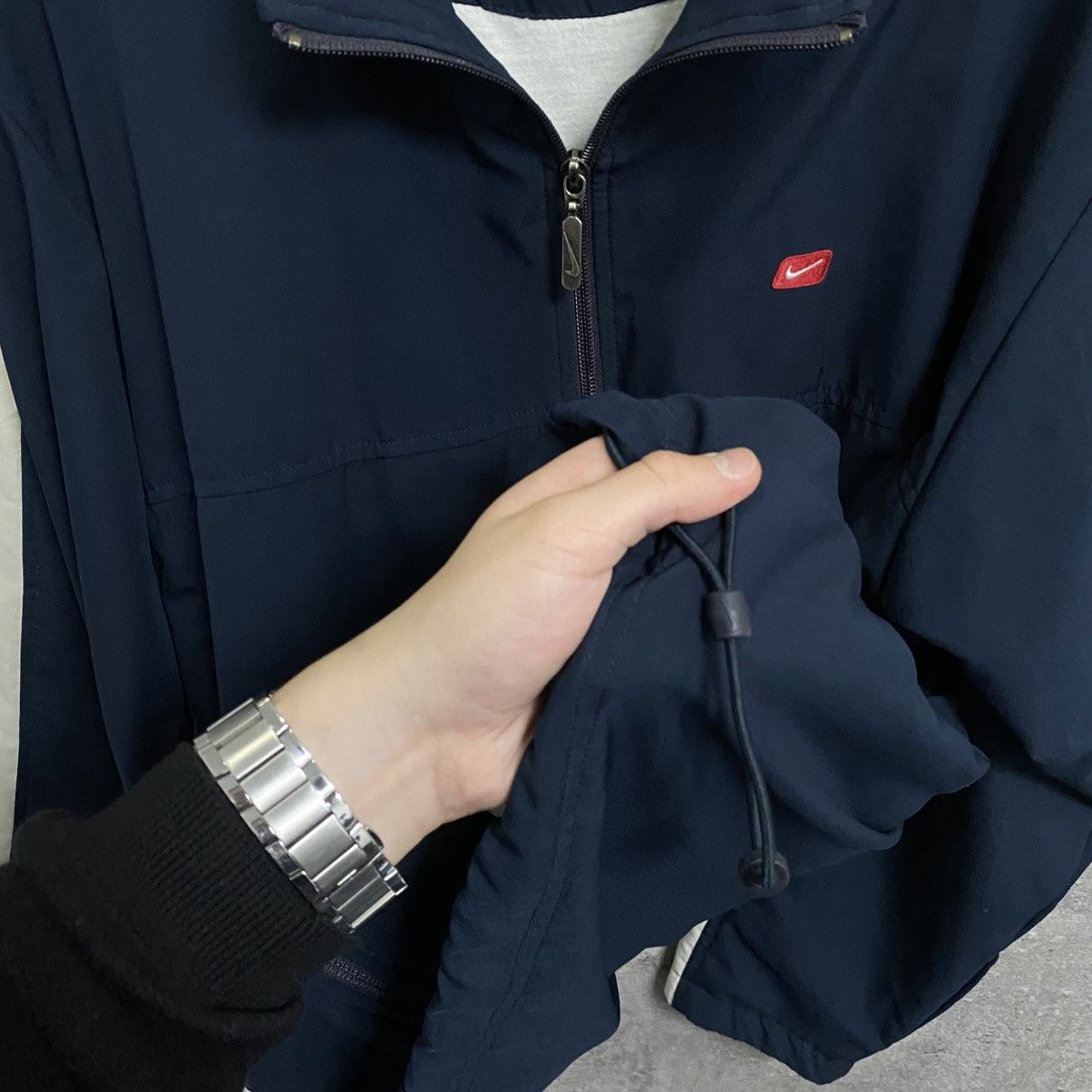 Nike Vintage Nike Track Jacket 00s Swoosh Y2K Striped Size US M / EU 48-50 / 2 - 7 Thumbnail