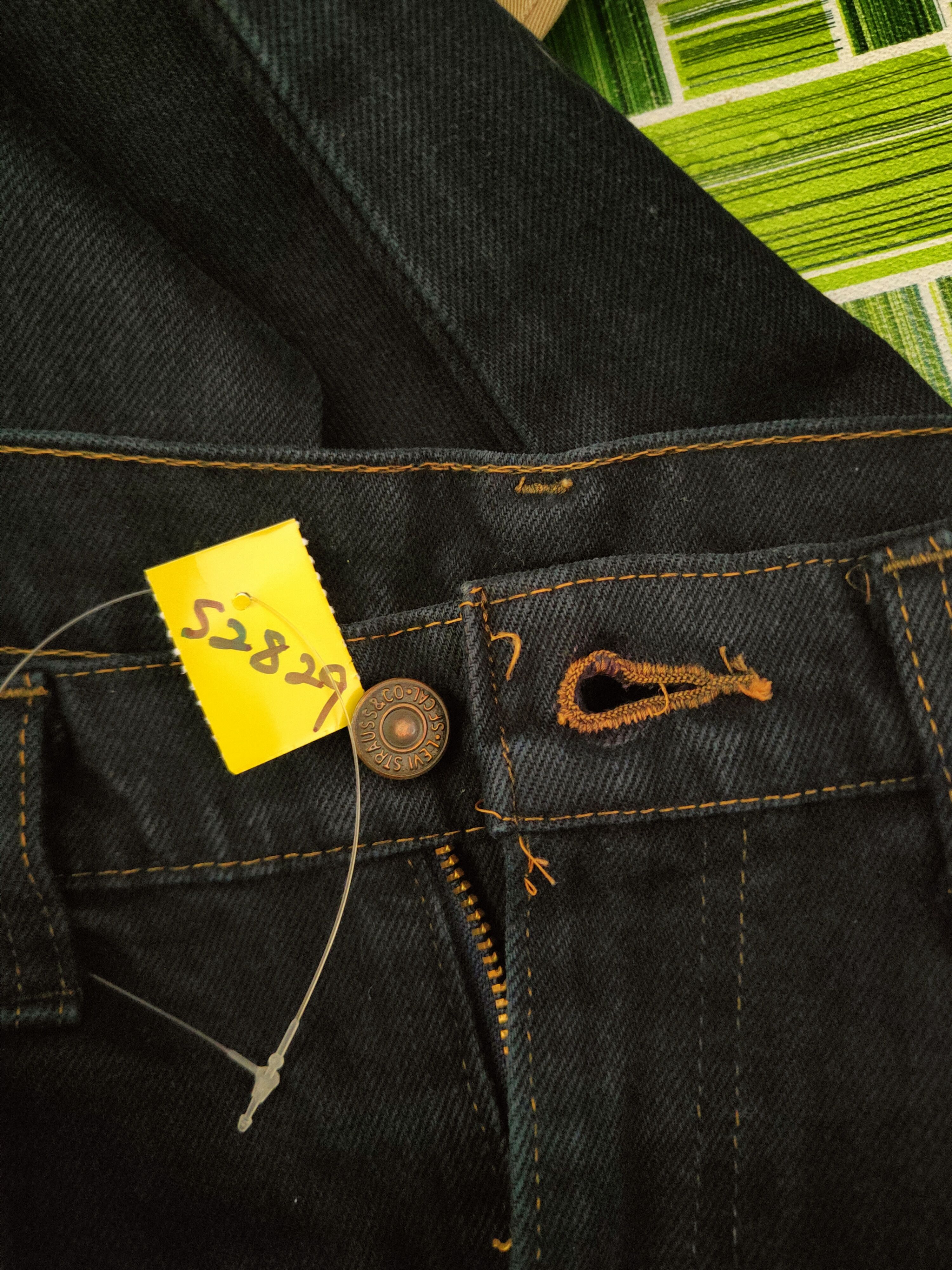 Levi's Levi's orange tab Distressed Ripped Jeans #S2829 Size US 29 - 17 Thumbnail