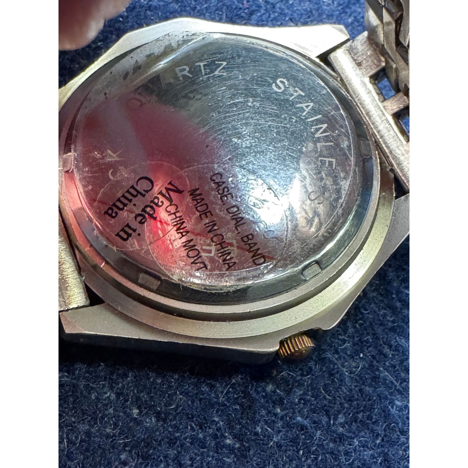 Other CK Stainless Steel Case Wrist Watch Need Battery Size ONE SIZE - 4 Thumbnail