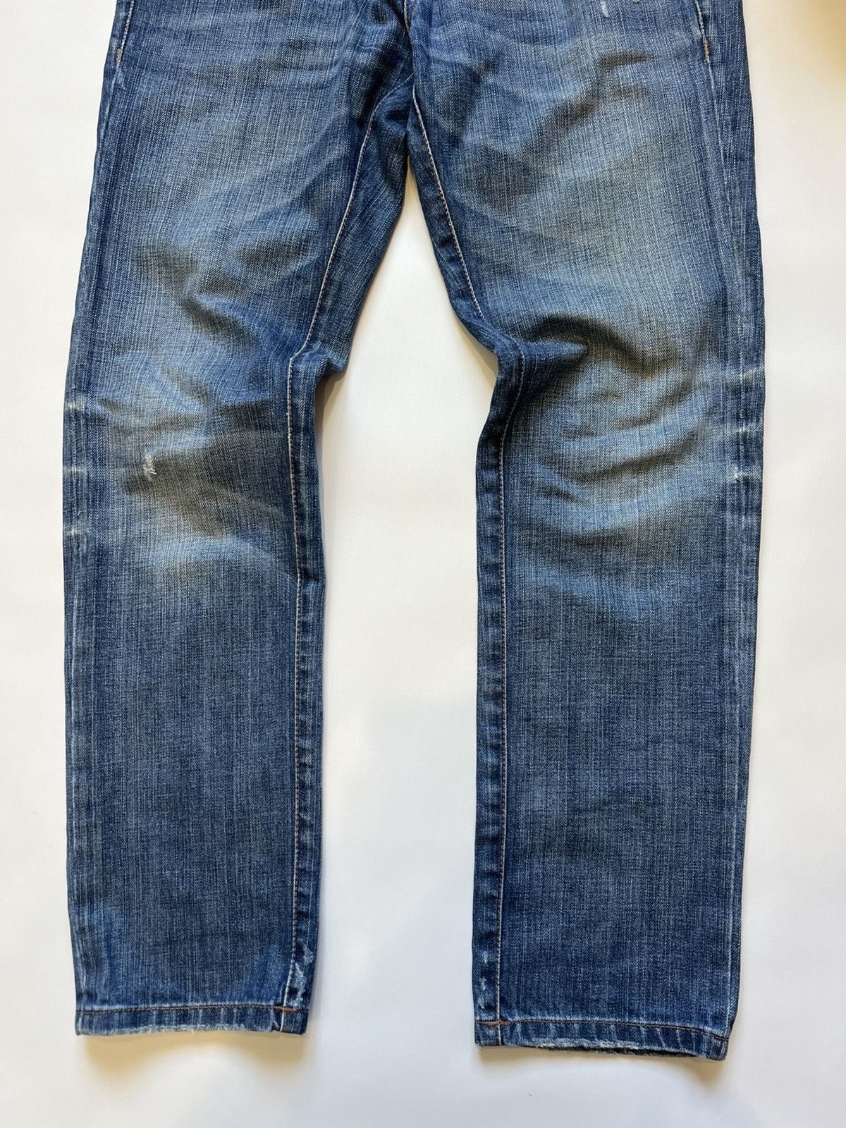 Marithe + Francois Girbaud Marithe Francois Girbaud Blue Denim Pants Jeans Size 28" / US 6 / IT 42 - 2 Thumbnail