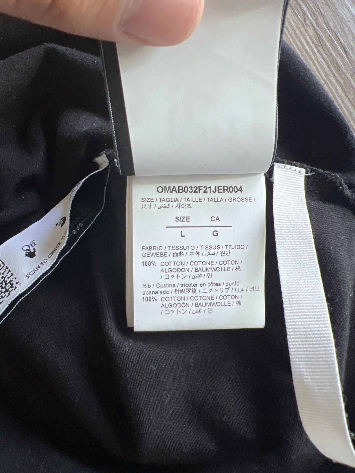 Off-White Off-White Longsleeve Size US L / EU 52-54 / 3 - 7 Thumbnail