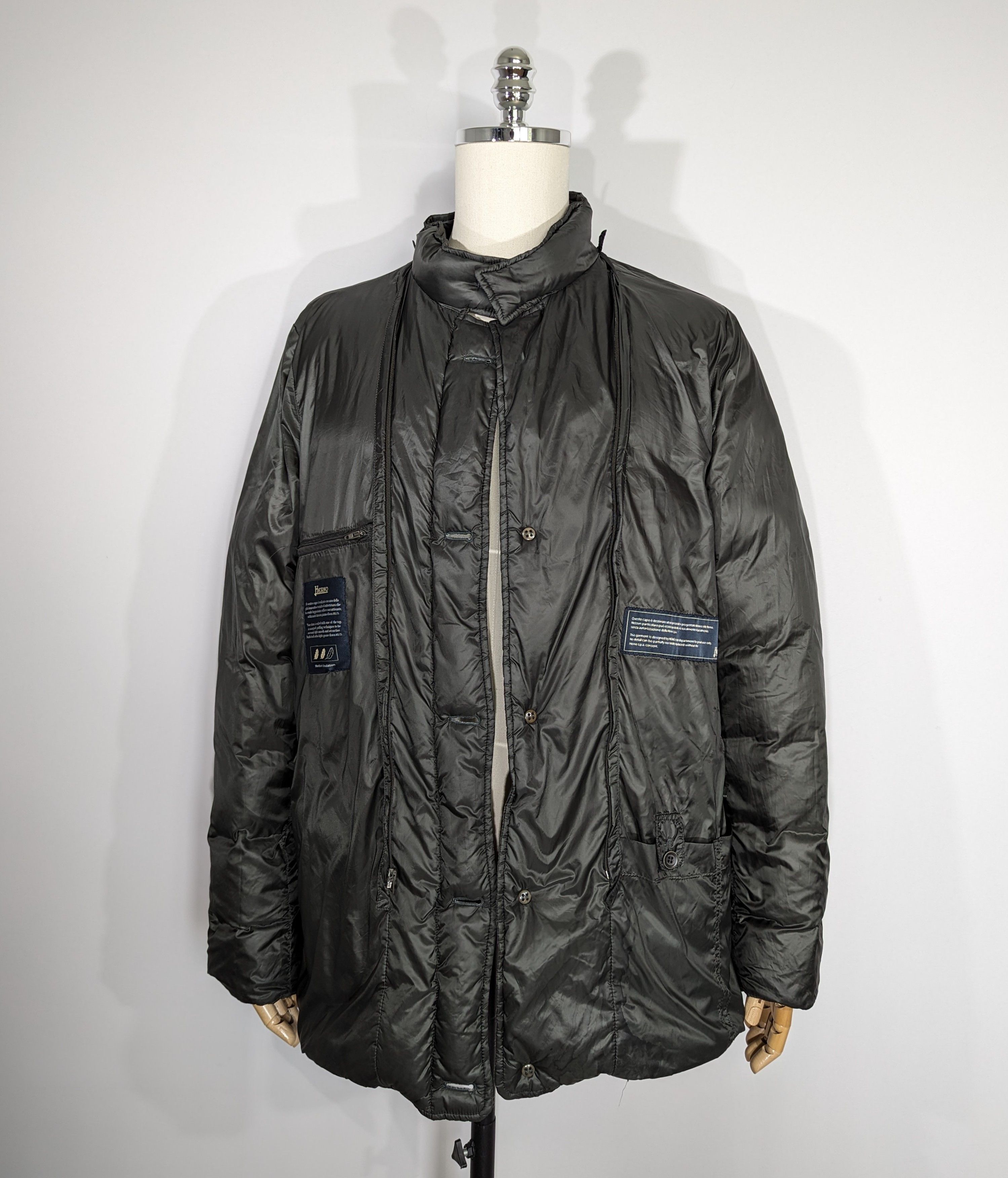 Herno Herno Men's Padded Down Jacket Size 54L Luxury Brand Fashion Size US L / EU 52-54 / 3 - 17 Thumbnail